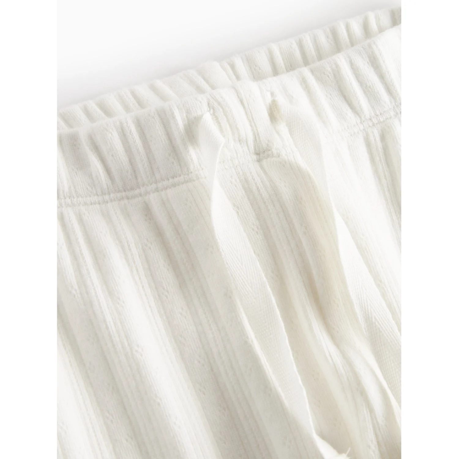 MarMar Modal Pointelle Gentle White Pitti Pants - Image 2