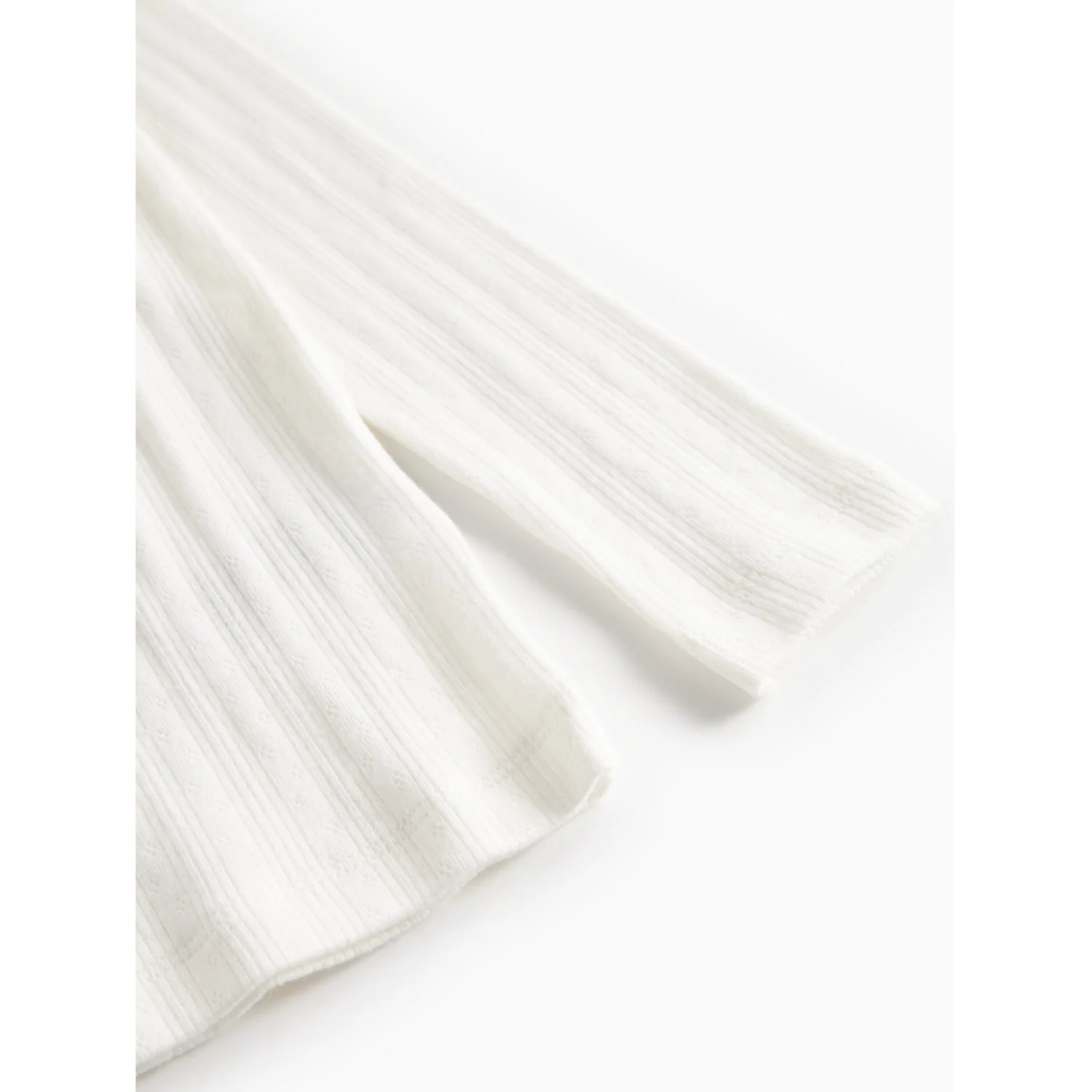 MarMar Modal Pointelle Gentle White Tamra Blouse - Image 5