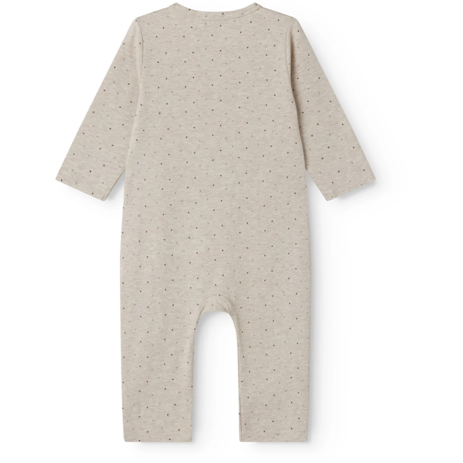 MarMar Modal Smooth Print Beige Mel Dot Ruka Onesie - Image 4