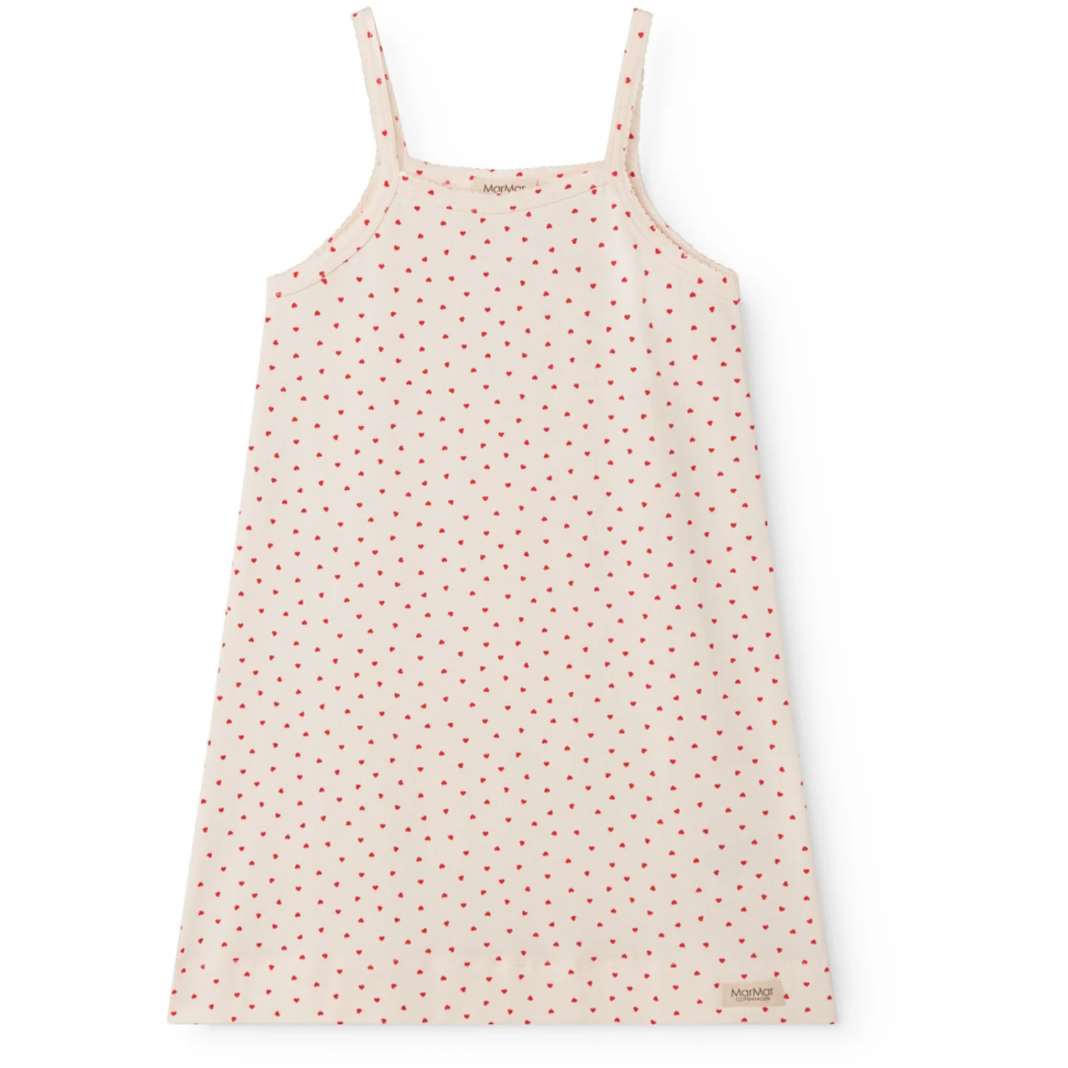 MarMar Modal Smooth Print Happy Hearts Strap Dress