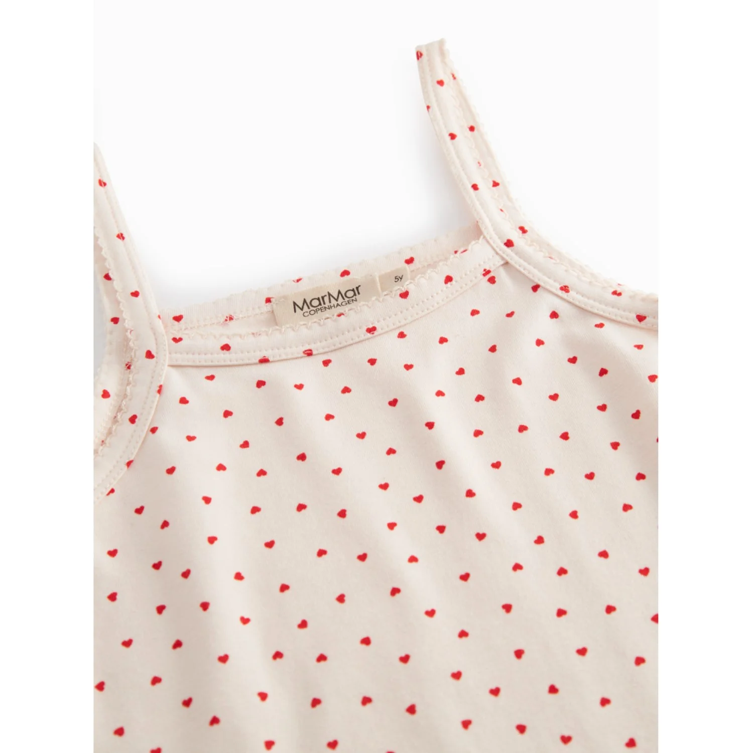MarMar Modal Smooth Print Happy Hearts Strap Dress - Image 3