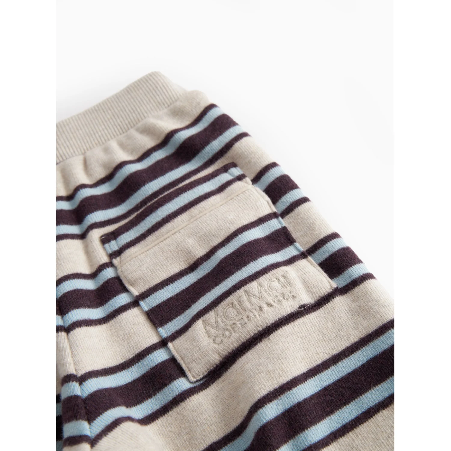 MarMar Modal Sweat College Stripe Paki B Sweatpants - Image 3