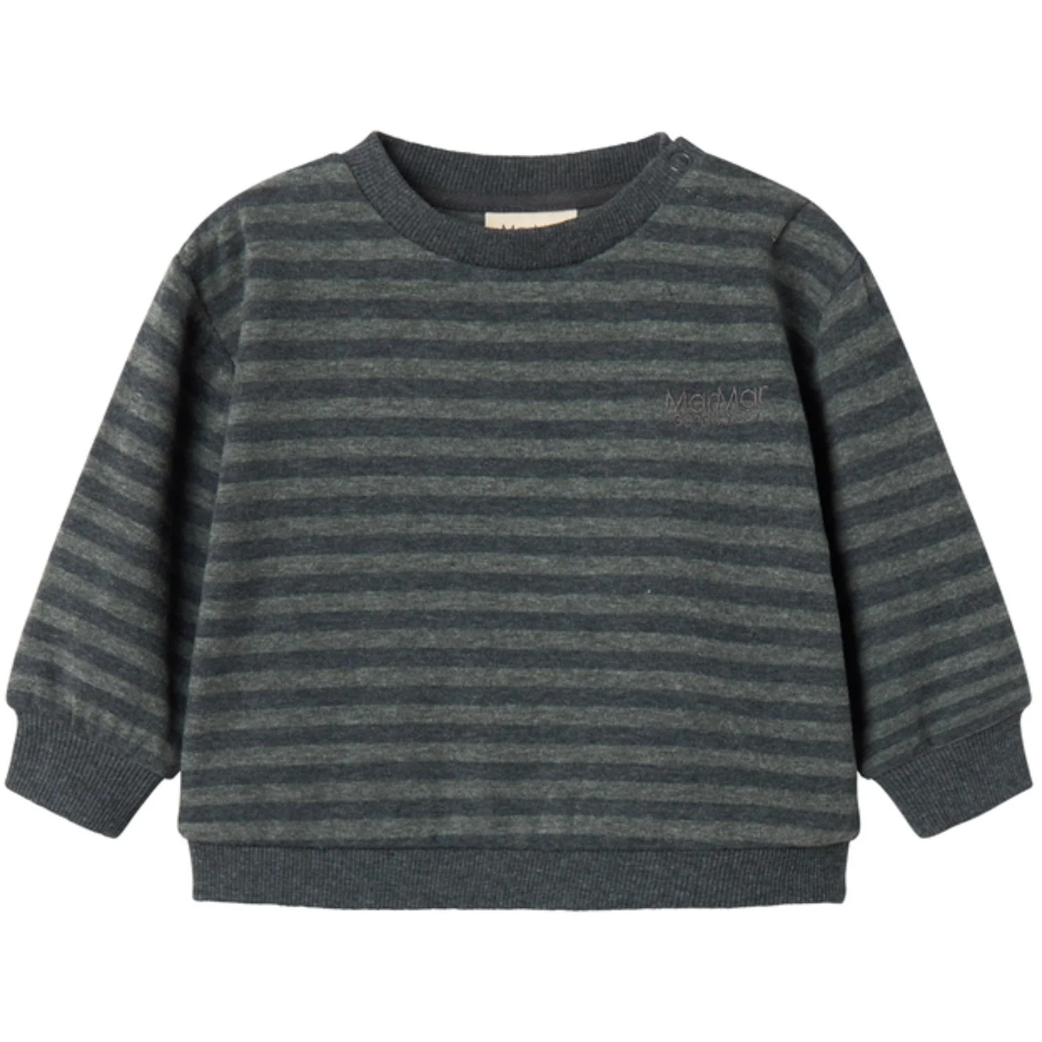 MarMar Modal Sweat Forest Stripe Mel. Tammas B Blouse