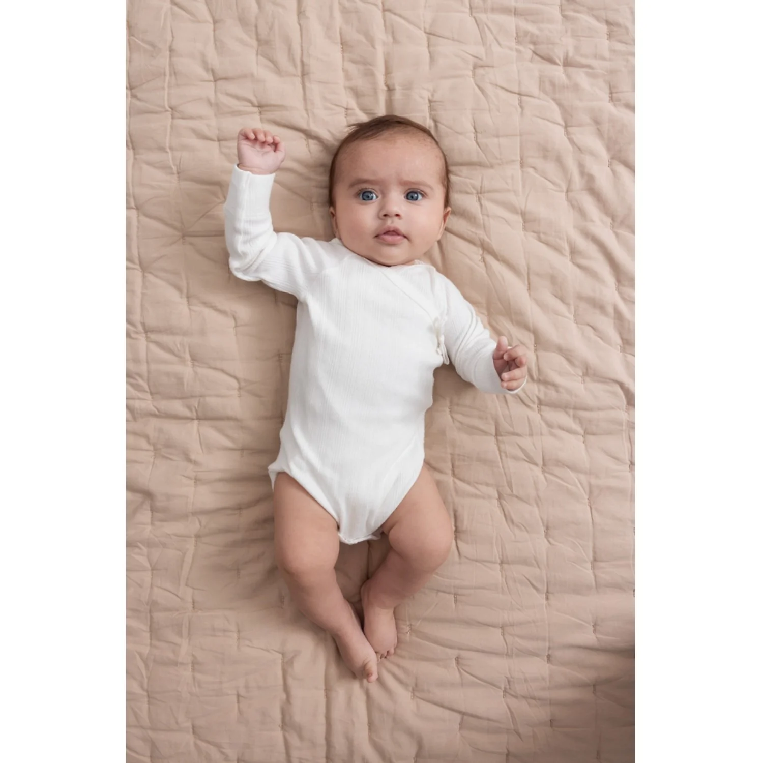 MarMar New Born Modal Pointelle Gentle White Belita Body - Image 3