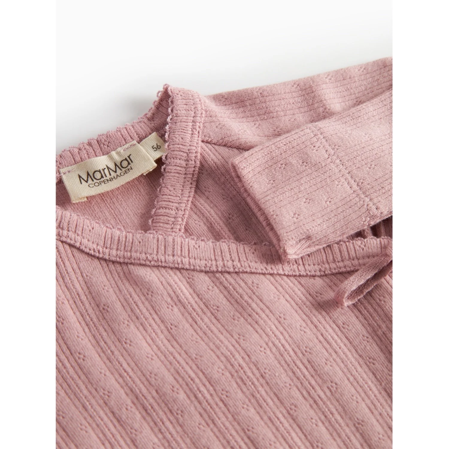 MarMar New Born Modal Pointelle Soft Berry Rula Onesies - Image 2