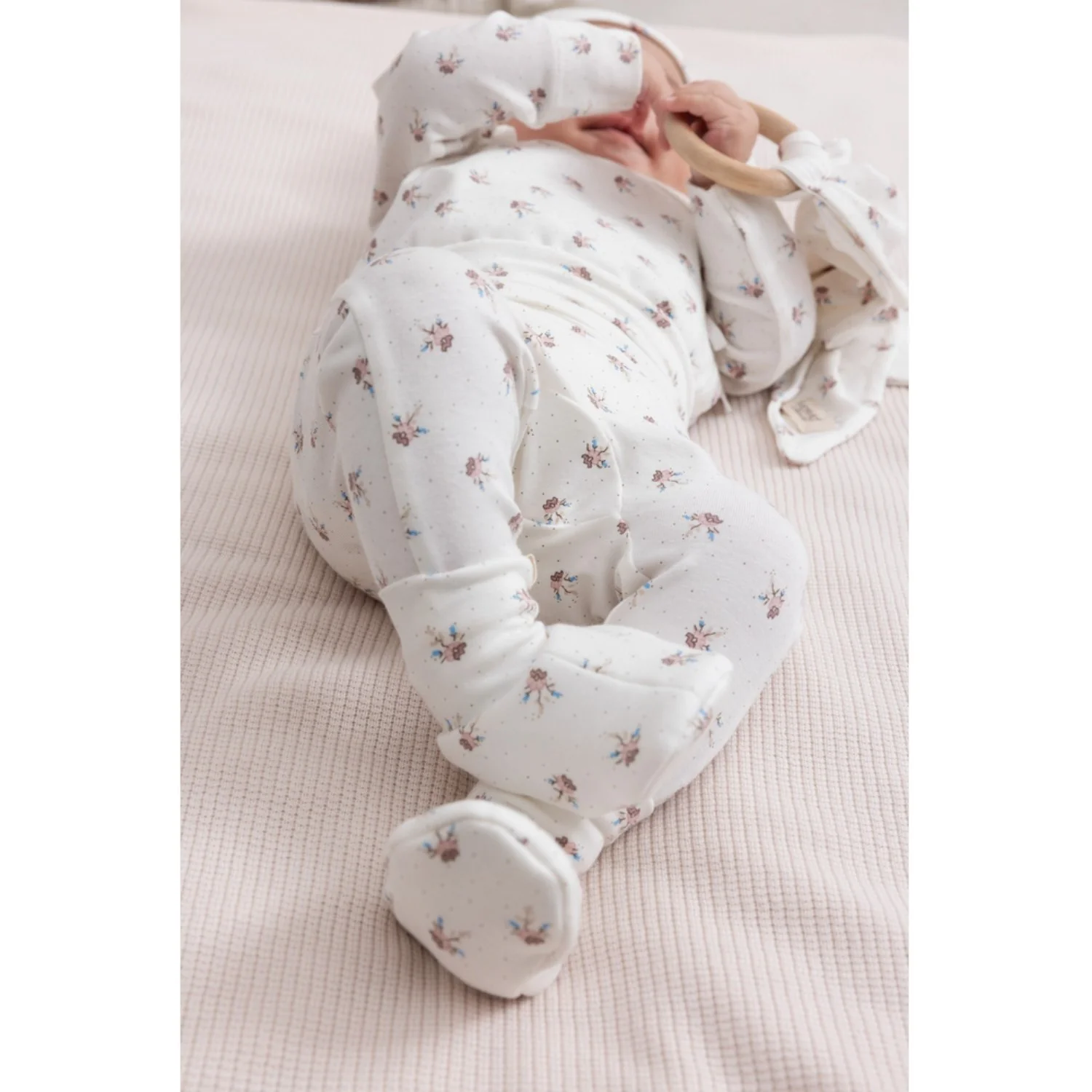 MarMar New Born Modal Smooth Print Little Sakura Piva Pants - Image 3