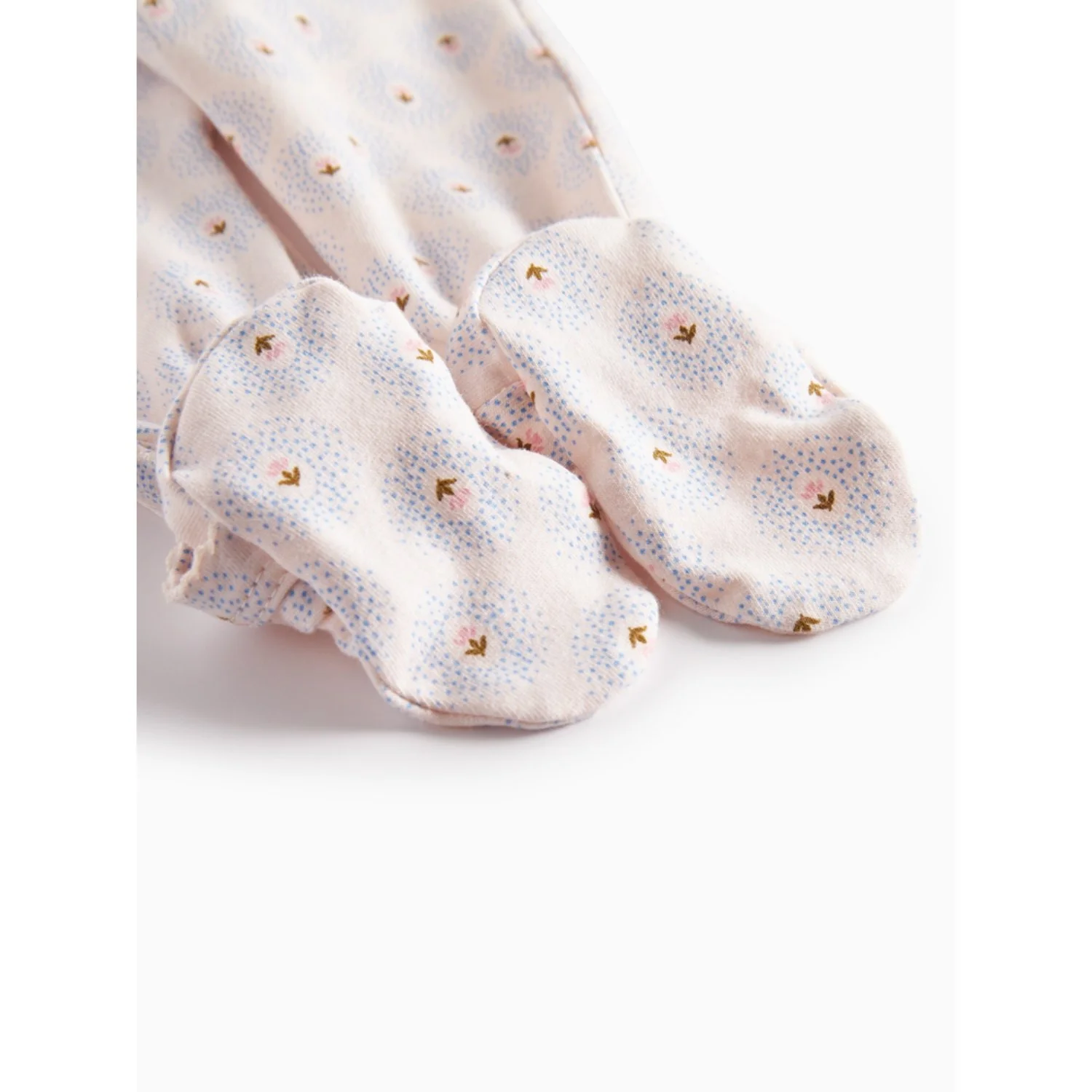 MarMar New Born Modal Smooth Print Little Tulip Rubetta Onesies - Image 3