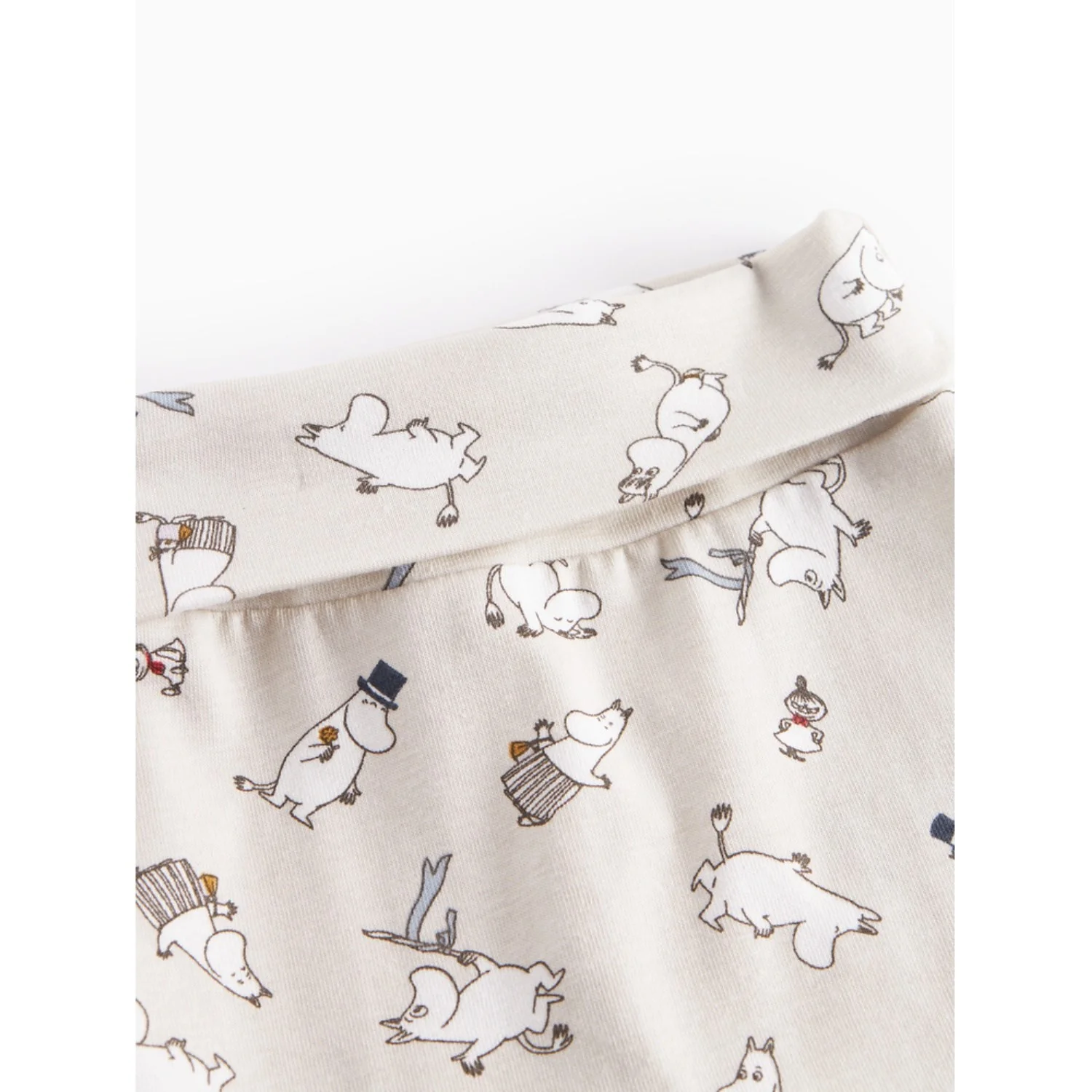 MarMar New Born Modal Smooth Print Moomin Piva Pants - Image 3