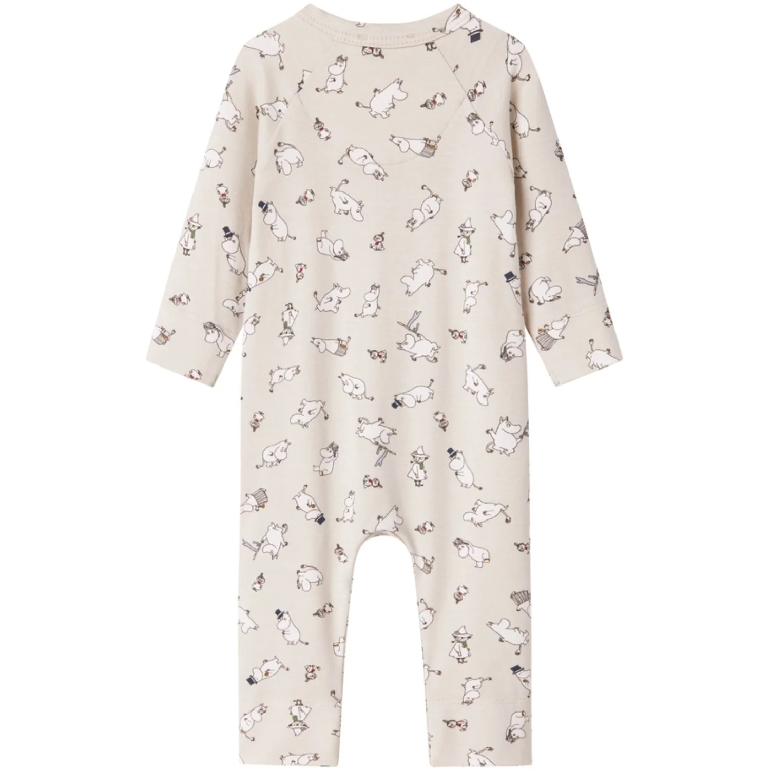MarMar New Born Modal Smooth Print Moomin Rena Onesies - Image 5