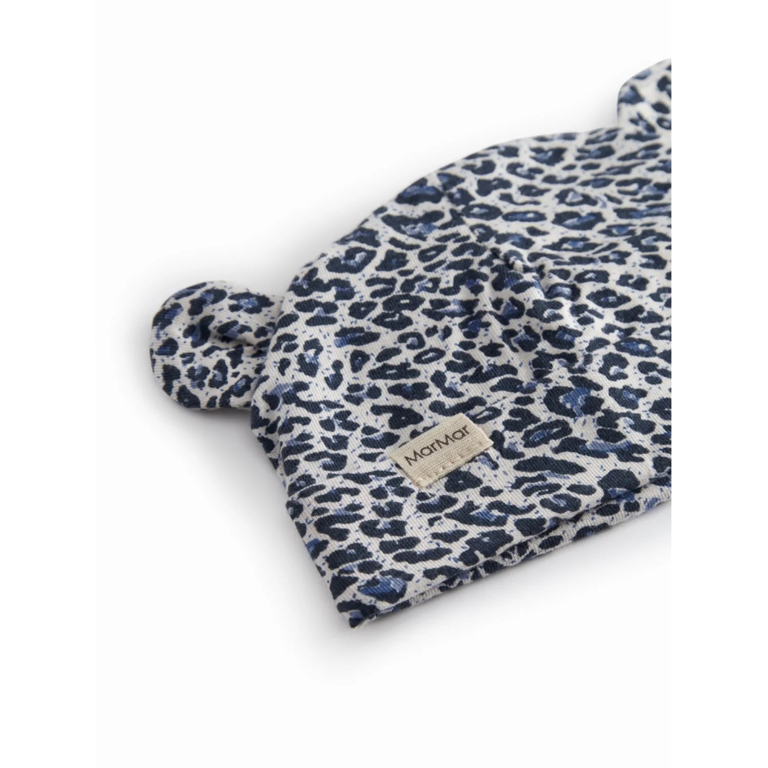 MarMar Newborn Leopard Blue Leo Leo Aiko Ear Hat - Image 2