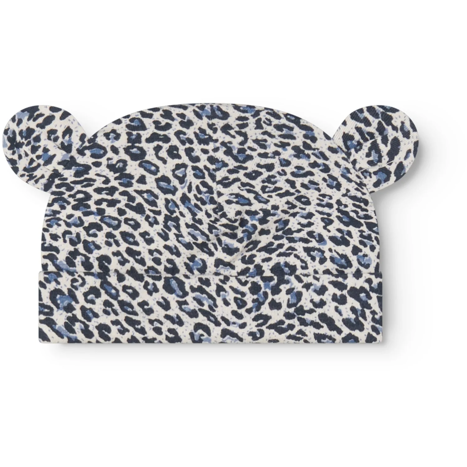 MarMar Newborn Leopard Blue Leo Leo Aiko Ear Hat - Image 4
