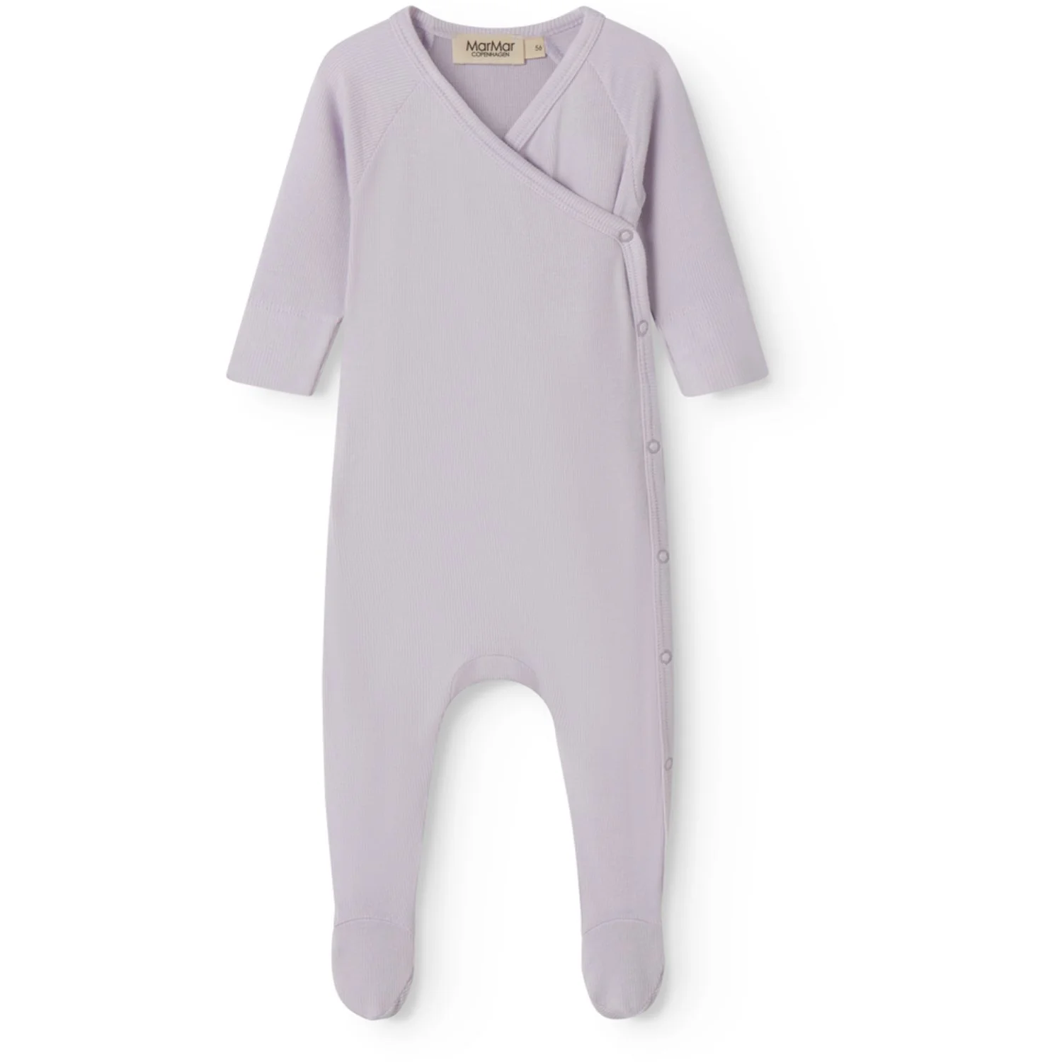 MarMar Newborn Micro Modal Sweet Violet Rubello Onesie
