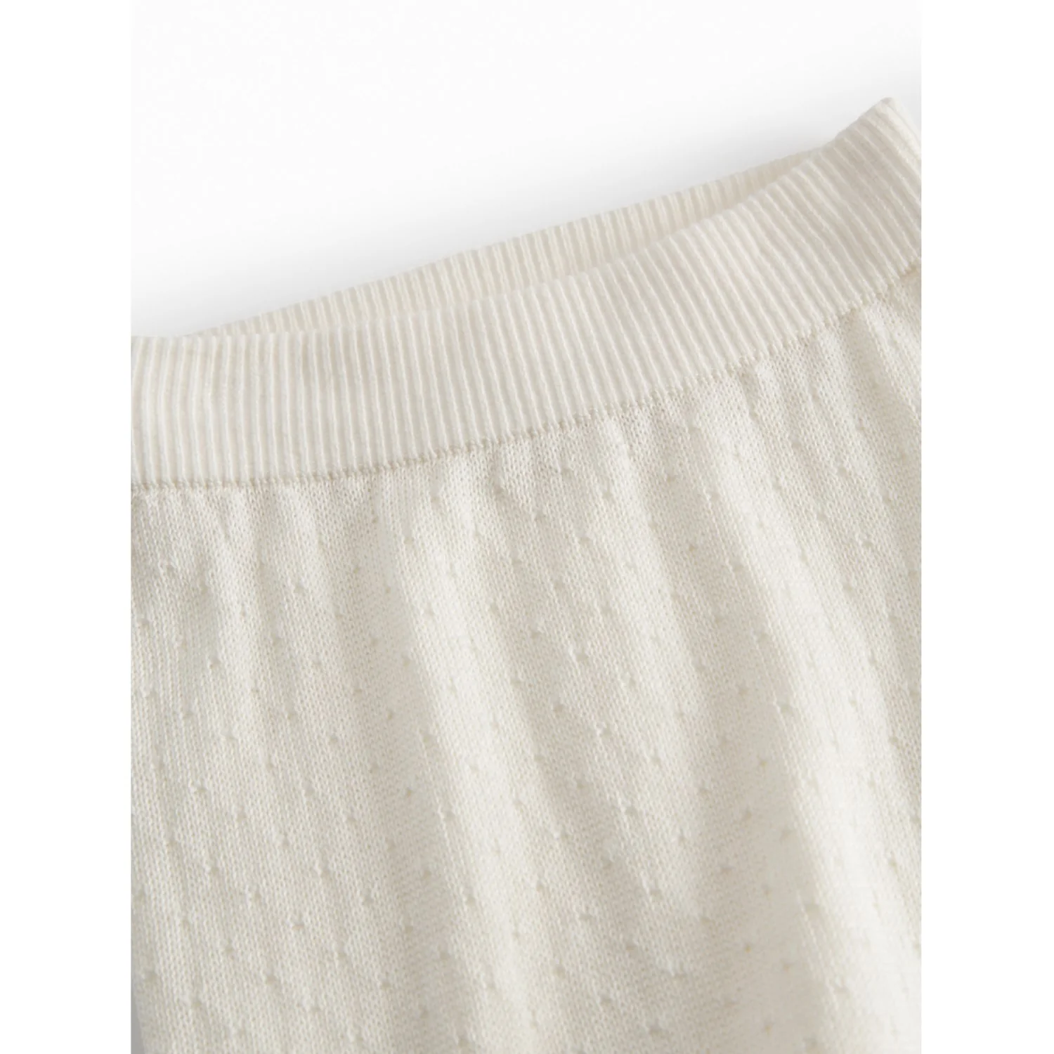 MarMar Newborn Modal Mix Mini Dots Gentle White Pira Knitwear - Image 3