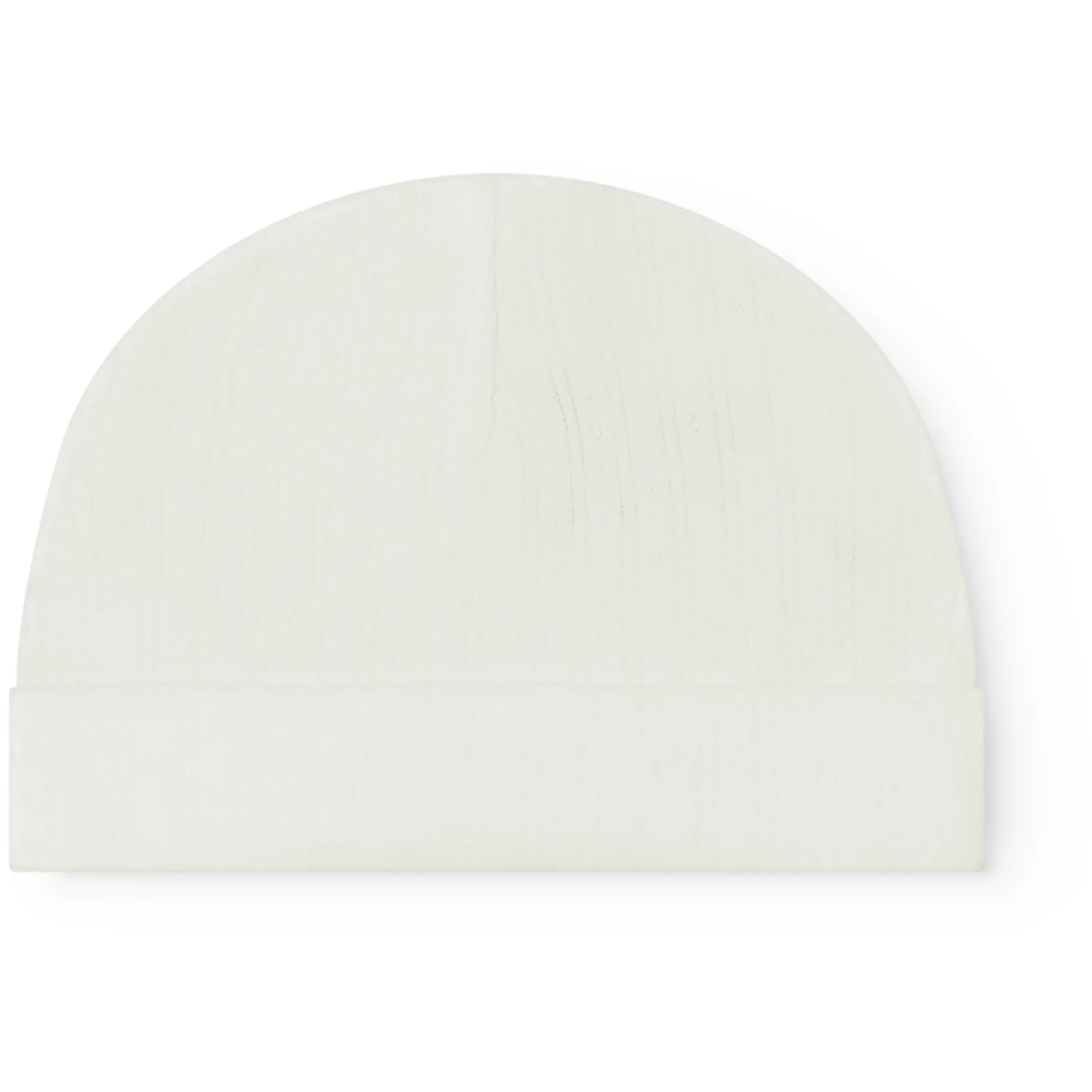 MarMar Newborn Modal Pointelle Gentle White Aiko Hat - Image 4
