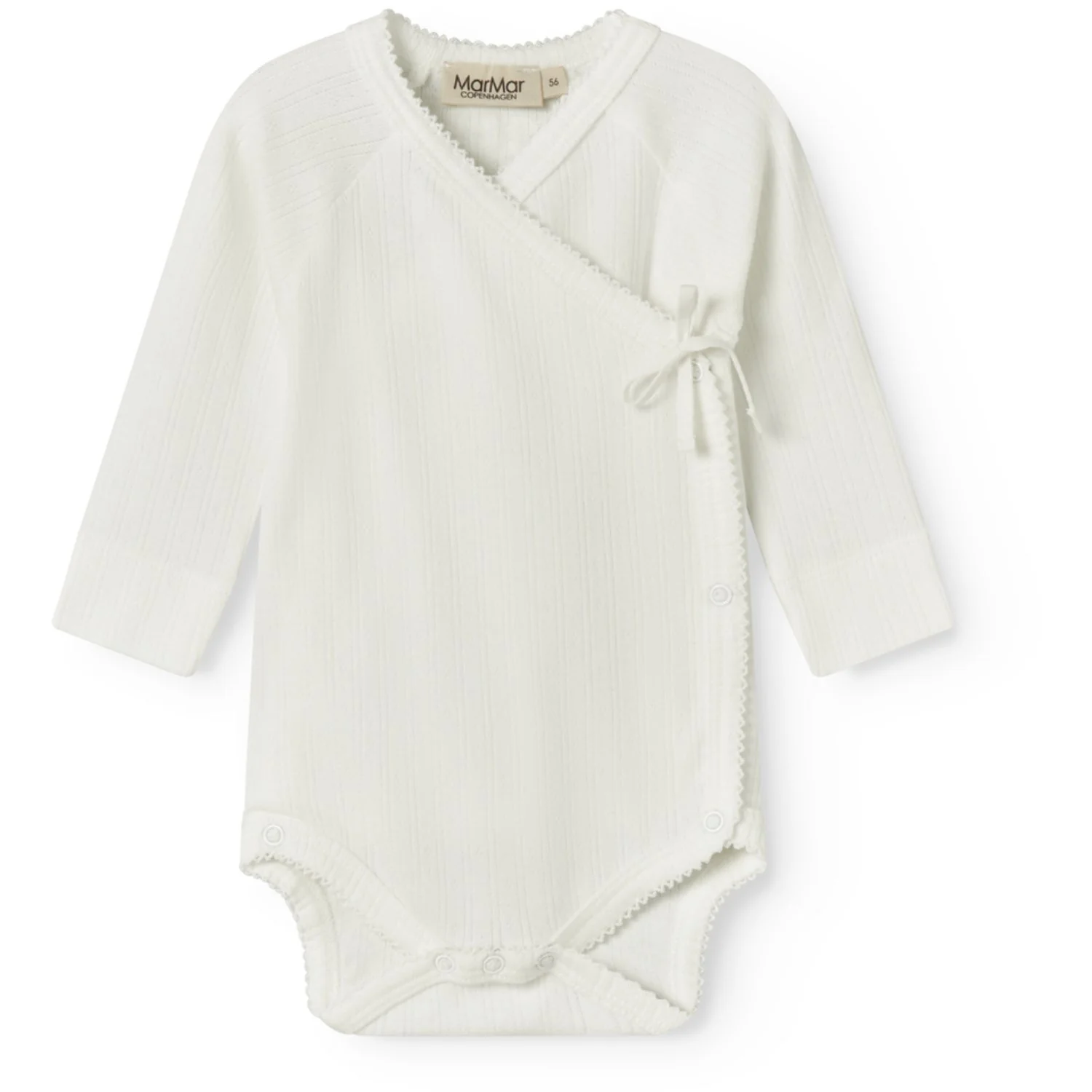 MarMar Newborn Modal Pointelle Gentle White Belita Body