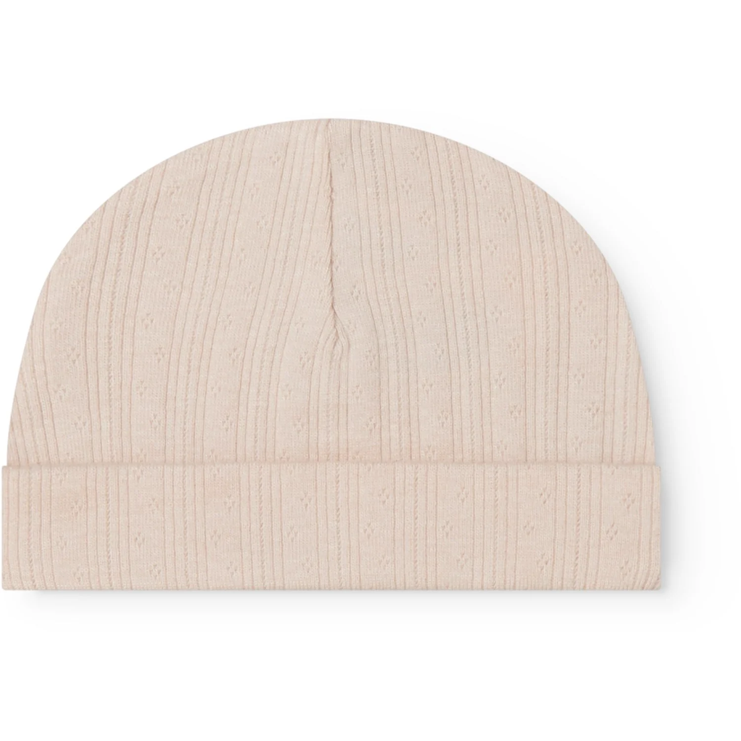 MarMar Newborn Modal Pointelle Misty Pink Aiko Hat - Image 4