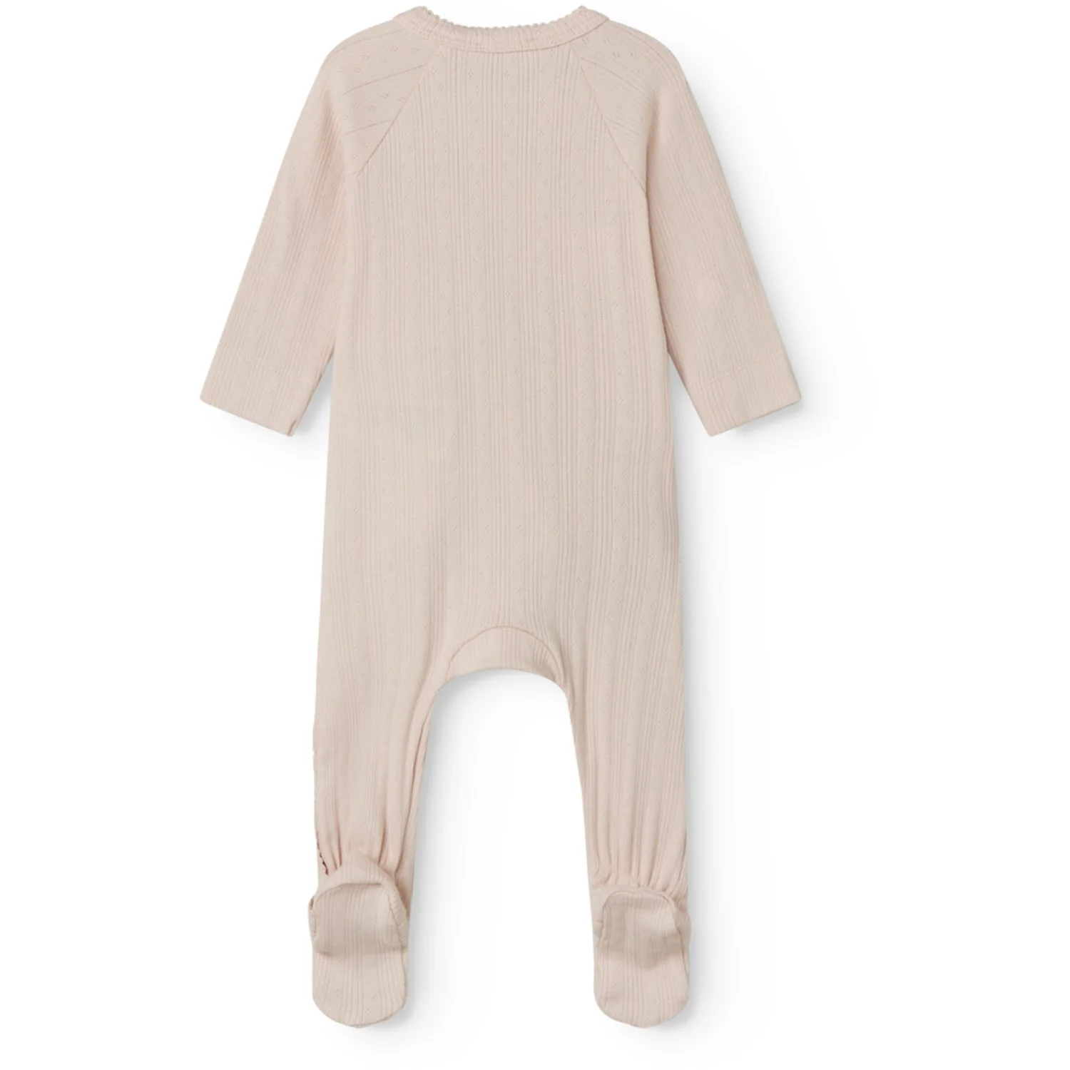 MarMar Newborn Modal Pointelle Misty Pink Rubetta Onesie - Image 4