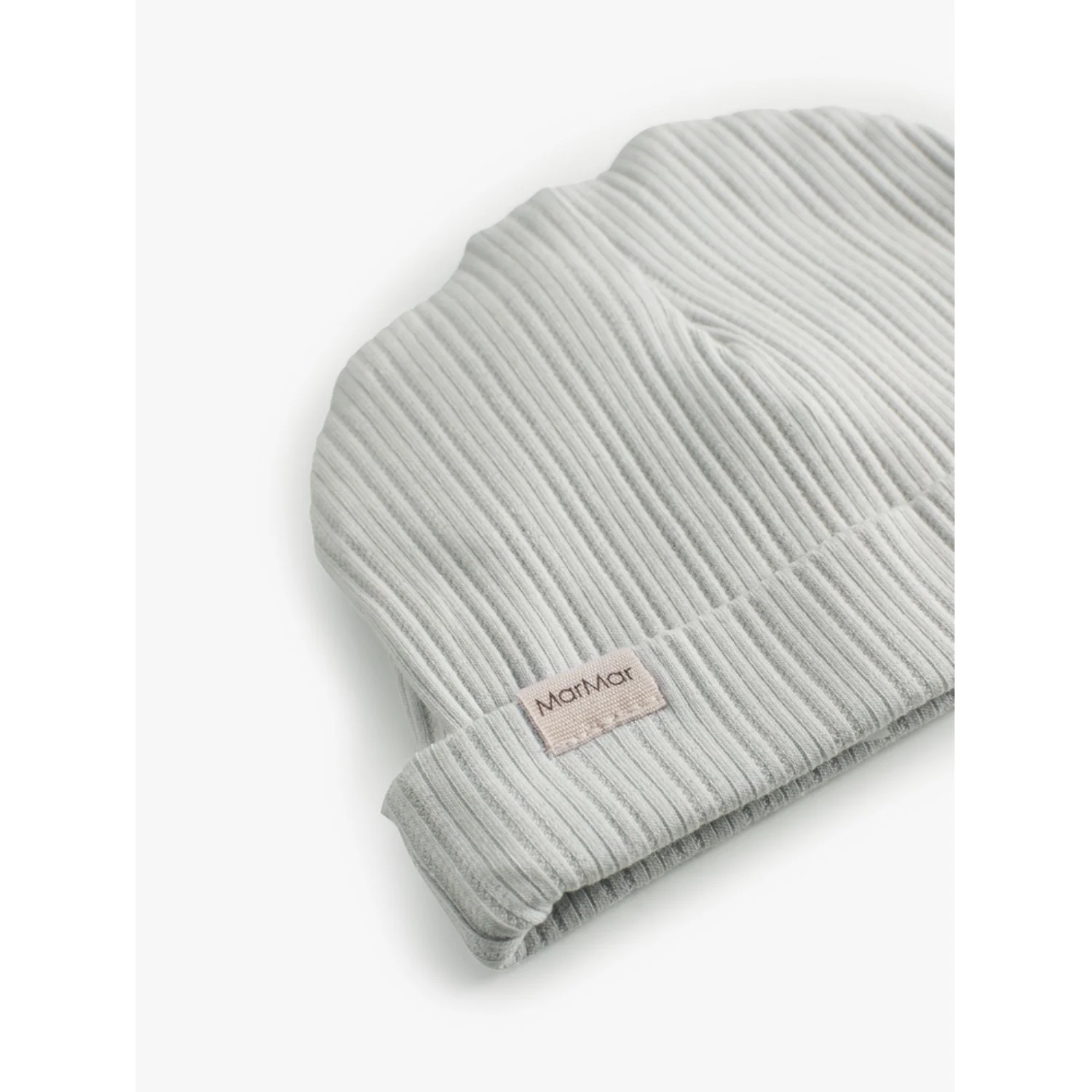 MarMar Newborn Modal Pointelle Rib Morning Dew Aiko Hat - Image 2
