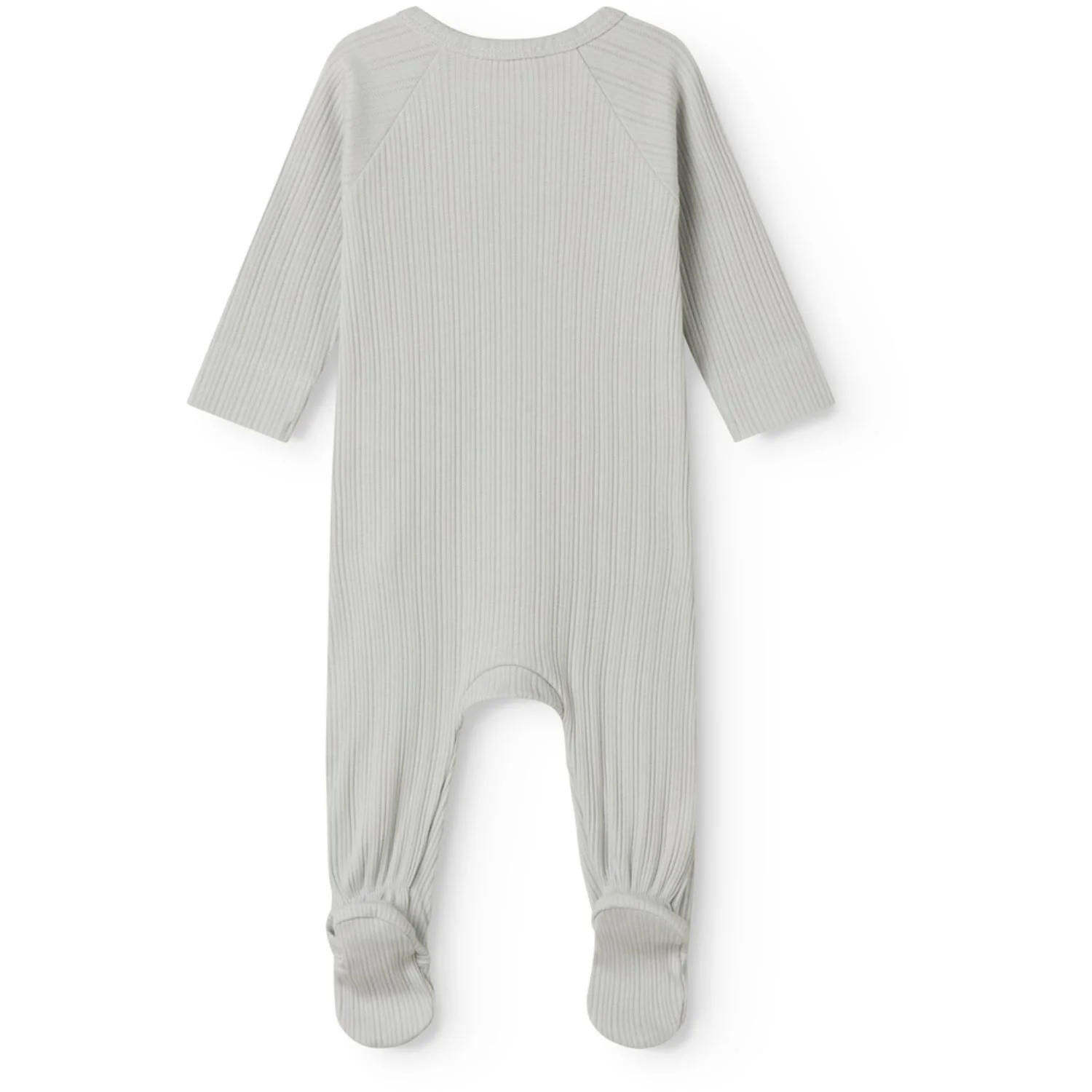 MarMar Newborn Modal Pointelle Rib Morning Dew Rubello Onesie - Image 5