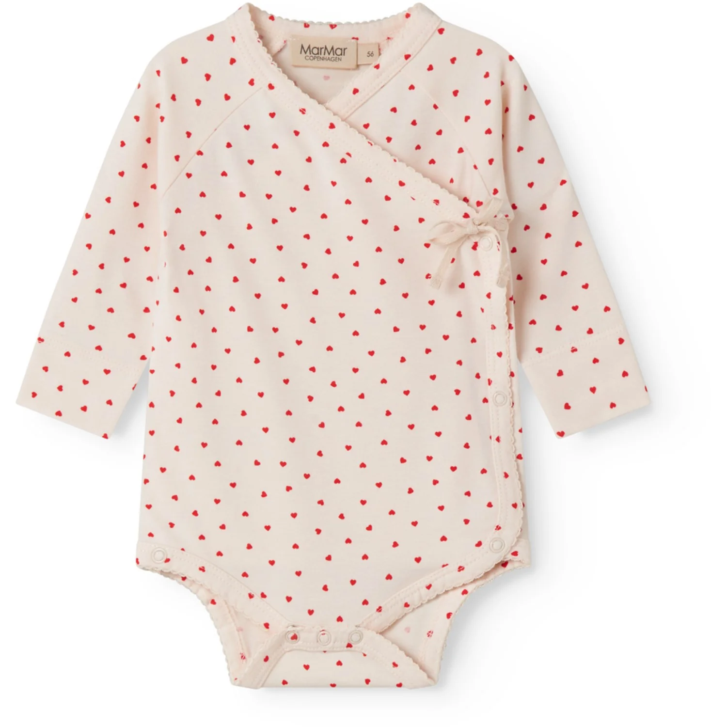 MarMar Newborn Modal Smooth Print Happy Hearts Belita Body