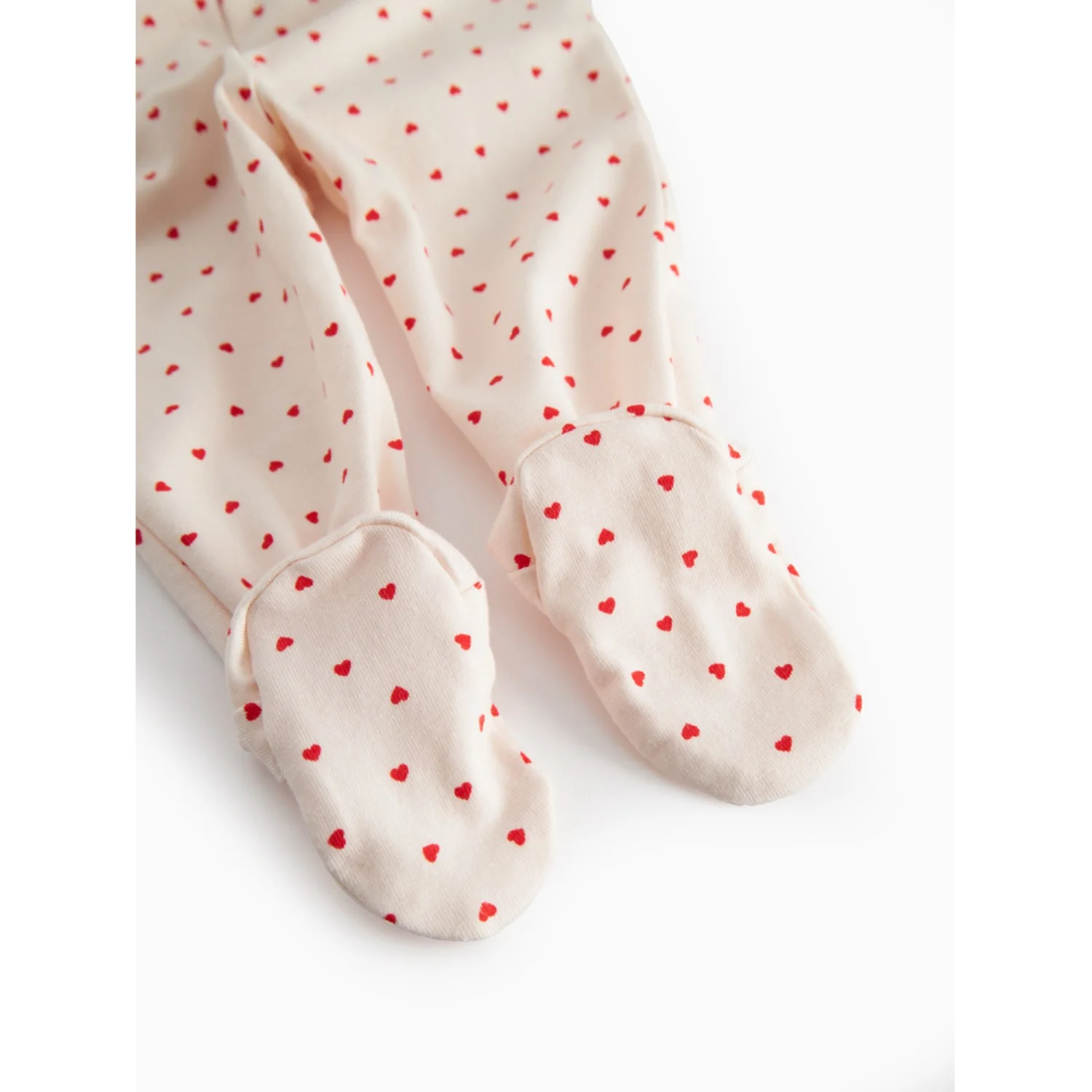 MarMar Newborn Modal Smooth Print Happy Hearts Pixa Pants - Image 3