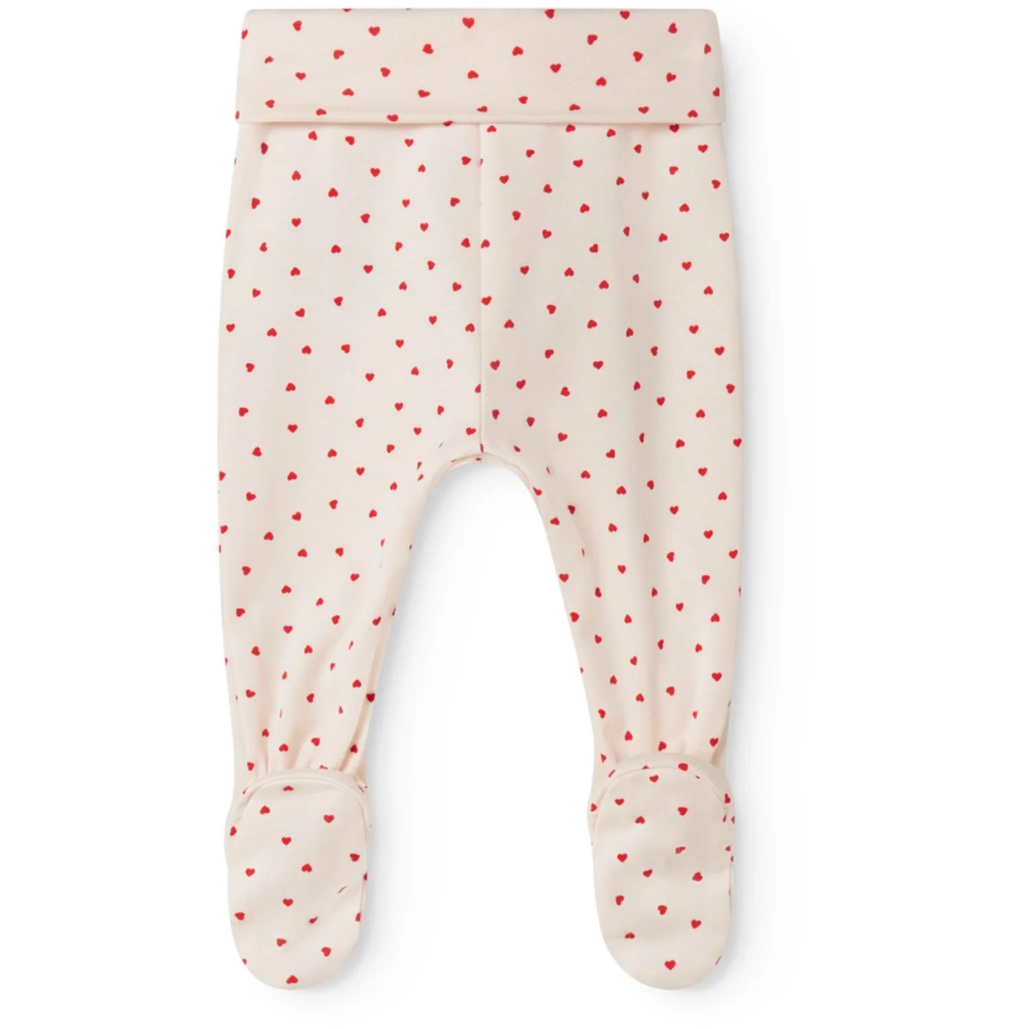 MarMar Newborn Modal Smooth Print Happy Hearts Pixa Pants - Image 4