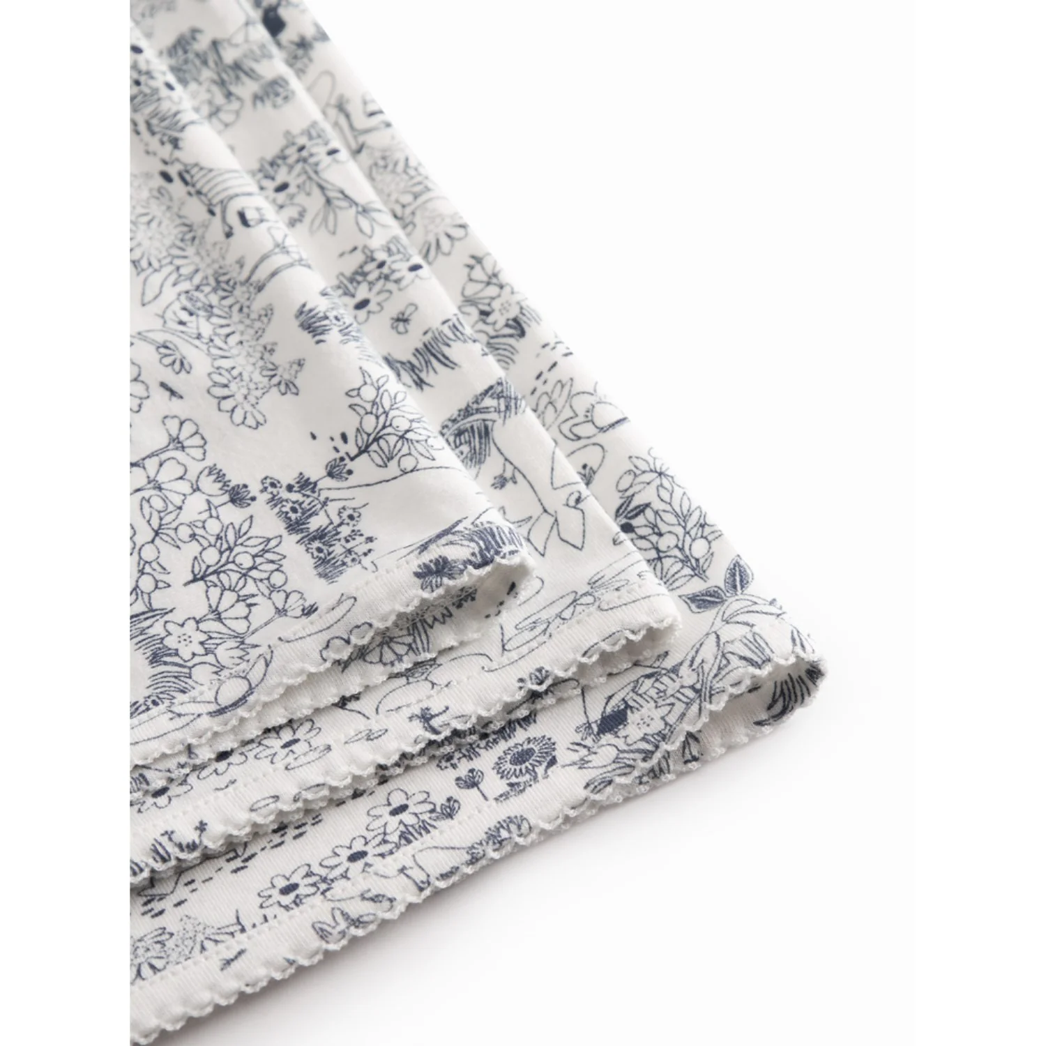 MarMar Newborn Modal Smooth Print Moominvalley Alida Blanket - Image 2