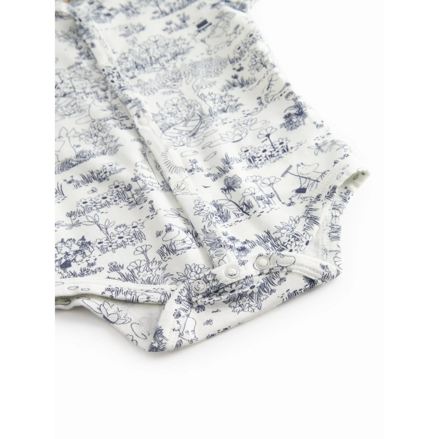 MarMar Newborn Modal Smooth Print Moominvalley Bruno Body - Image 3