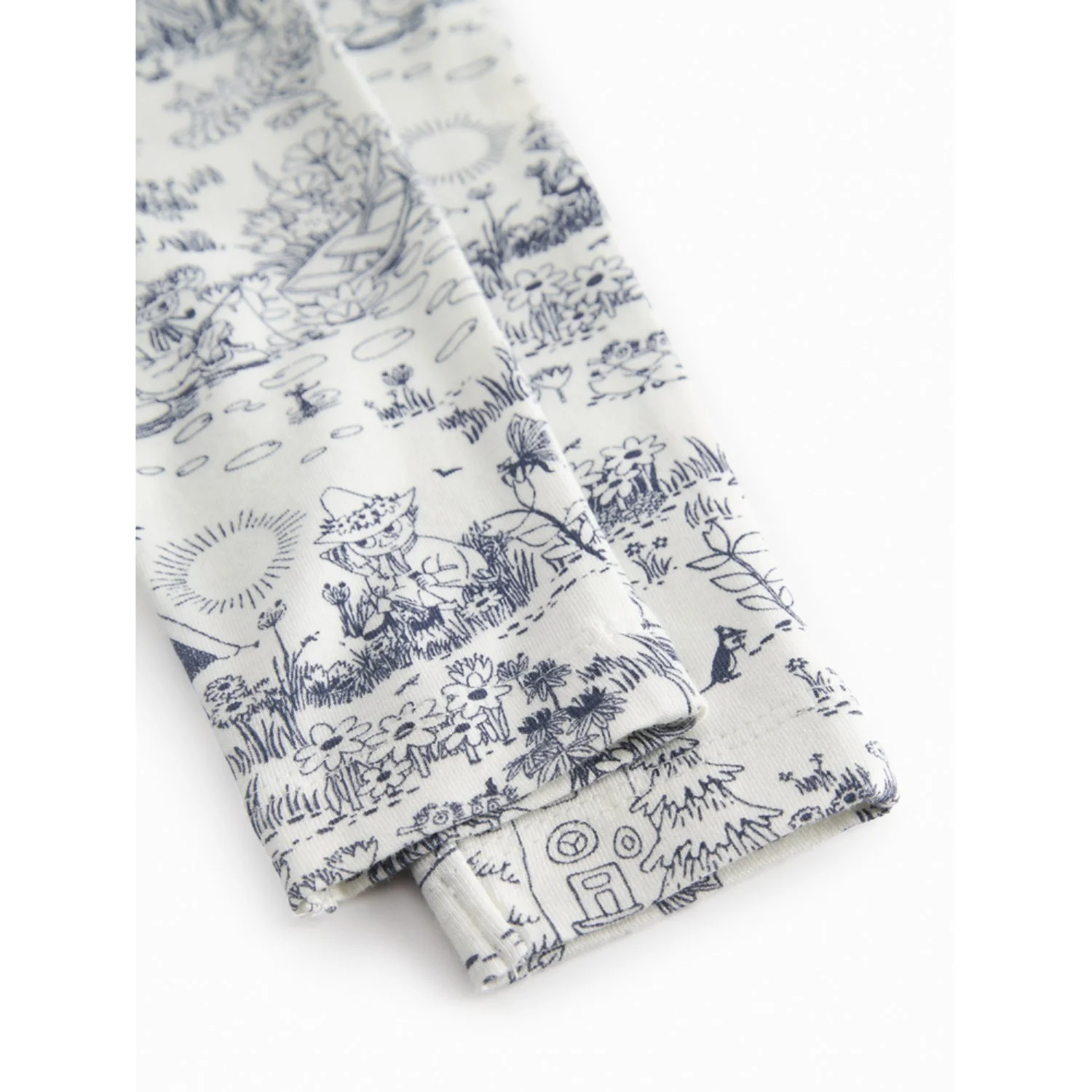 MarMar Newborn Modal Smooth Print Moominvalley Piva Pants - Image 3