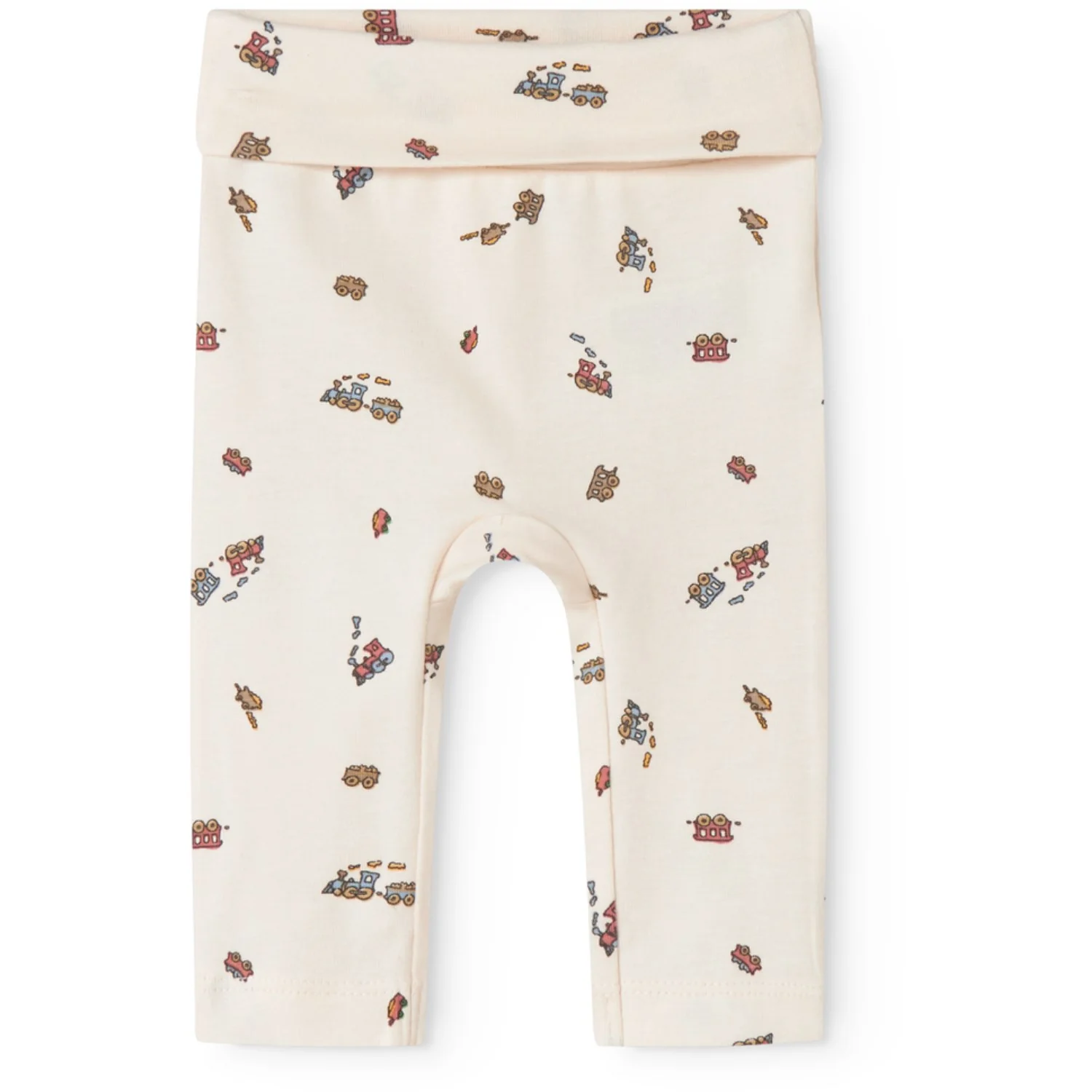 MarMar Newborn Modal Smooth Print Trains Piva Pants