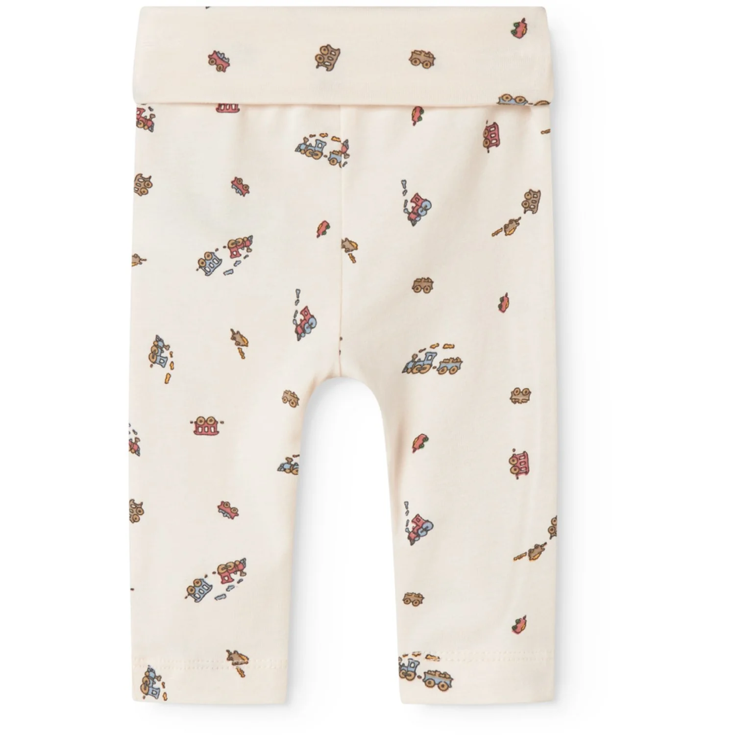 MarMar Newborn Modal Smooth Print Trains Piva Pants - Image 4