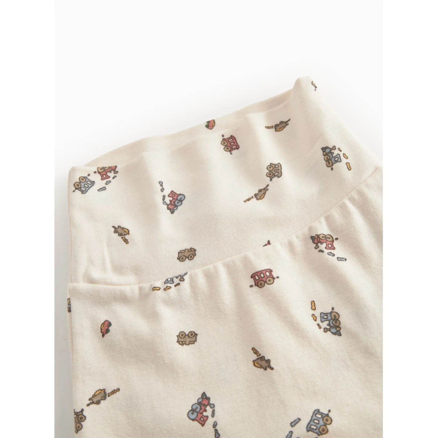MarMar Newborn Modal Smooth Print Trains Pixa Pants - Image 2
