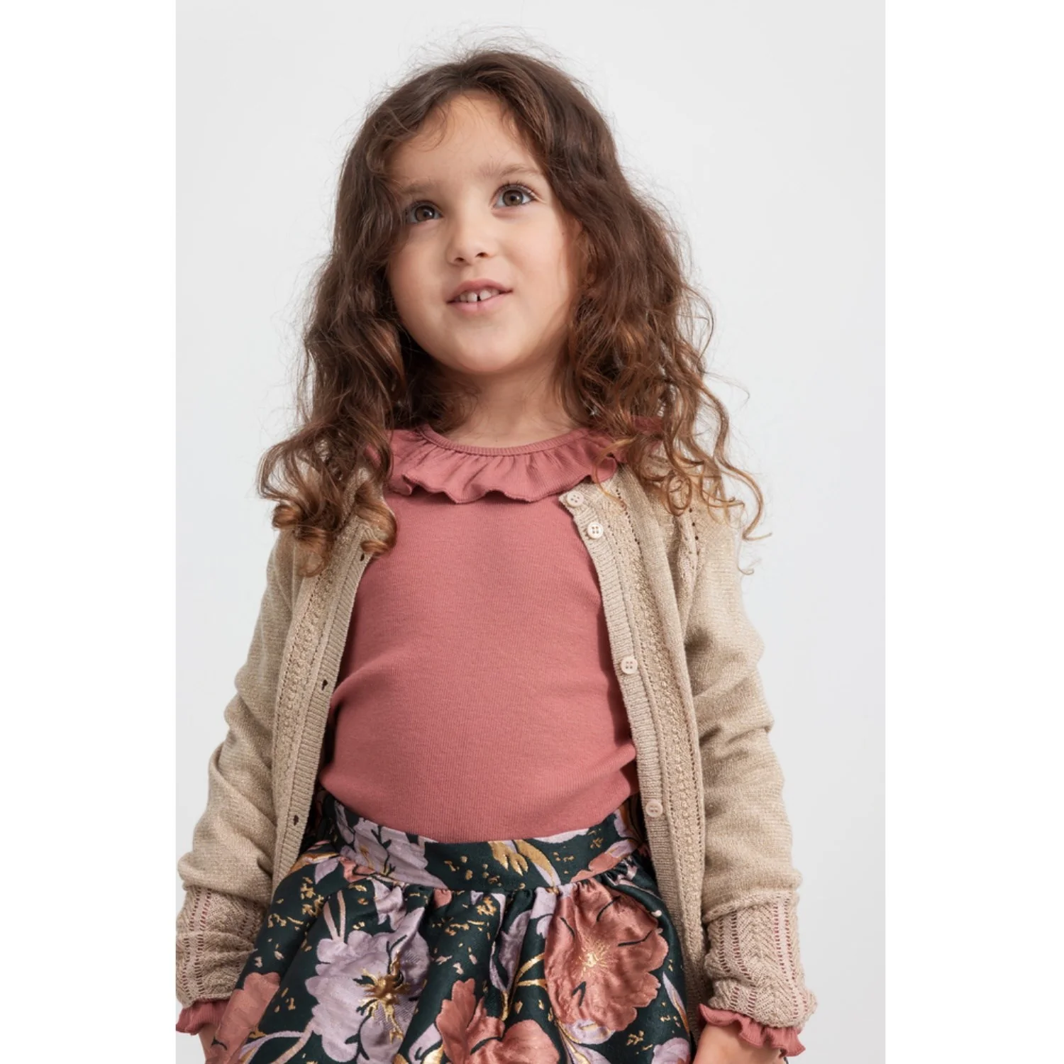 MarMar Party Jacquard Winter Bouquet Sunita Skirt - Image 2