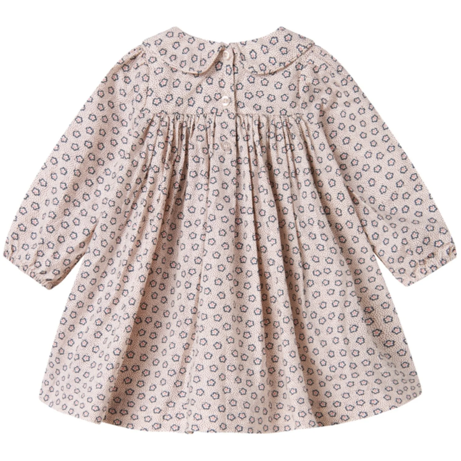 MarMar Poplin Autumn Flower Dulla LS Dress - Image 5