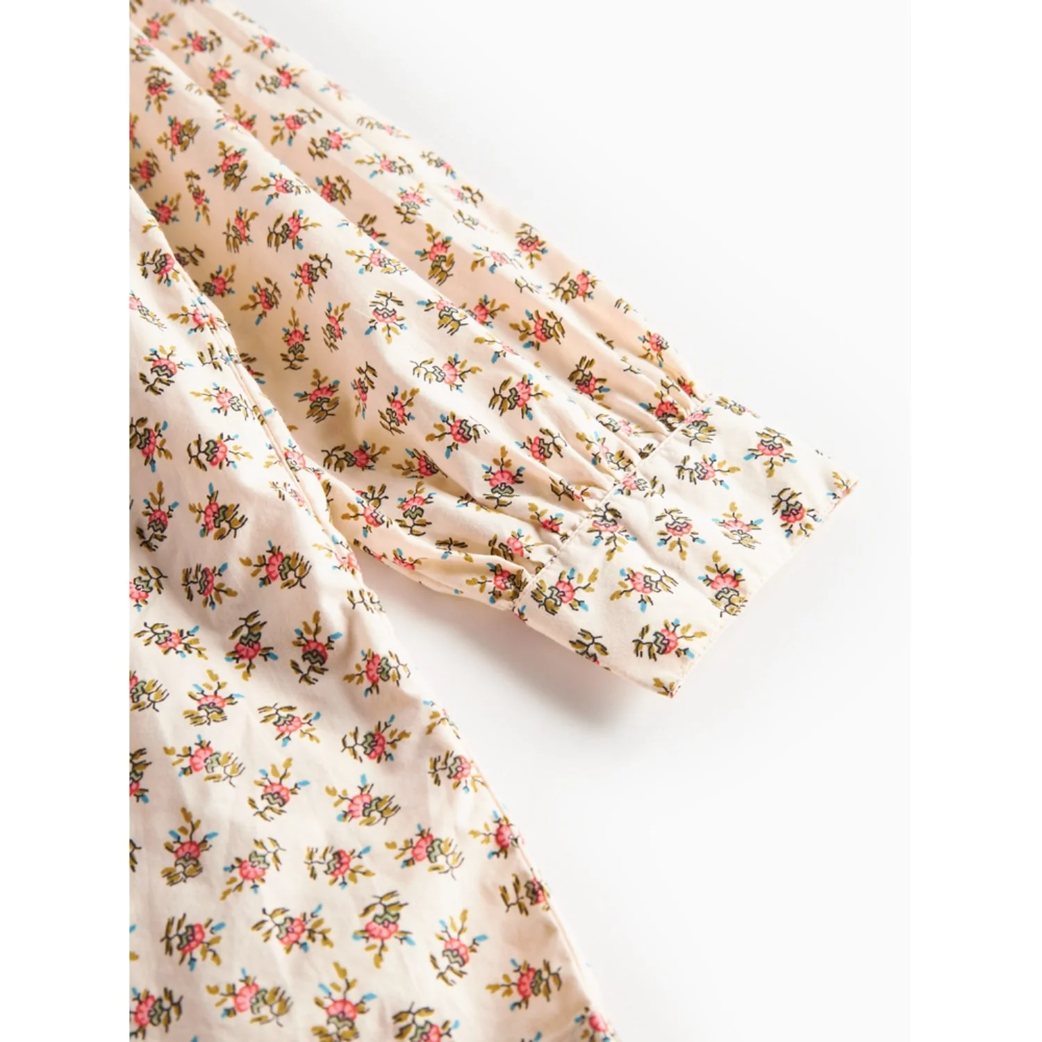 MarMar Poplin Japanese Flower Drine LS Dress - Image 5