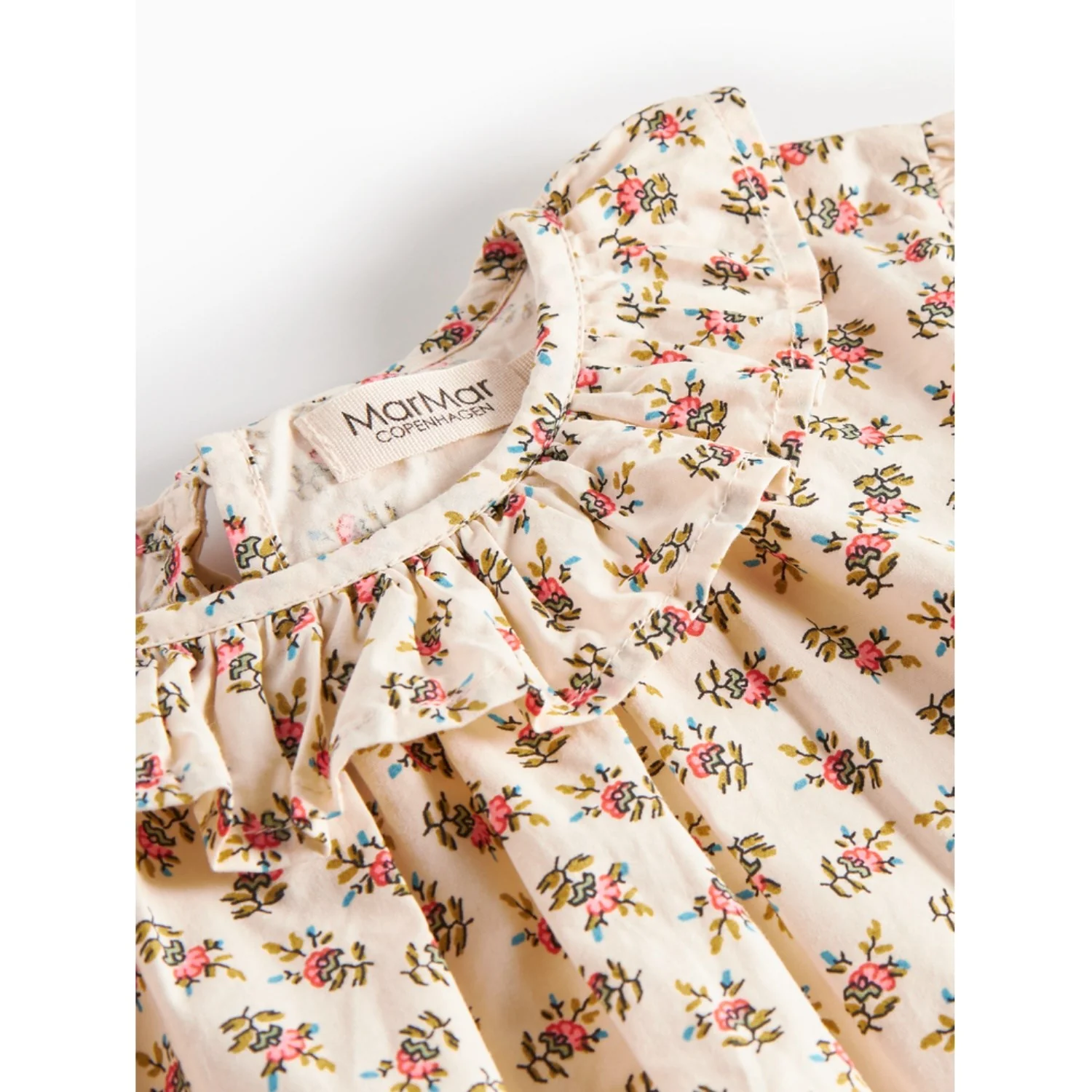 MarMar Poplin Japanese Flower Talsa LS Blouse - Image 3