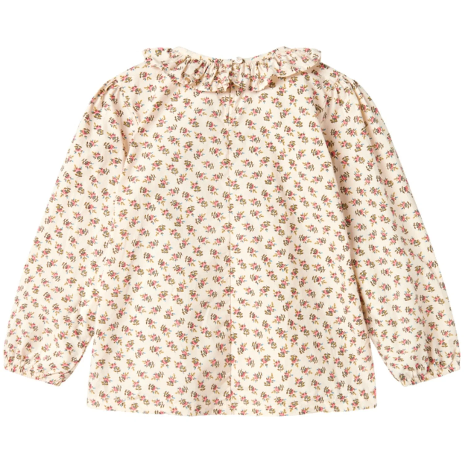 MarMar Poplin Japanese Flower Talsa LS Blouse - Image 5