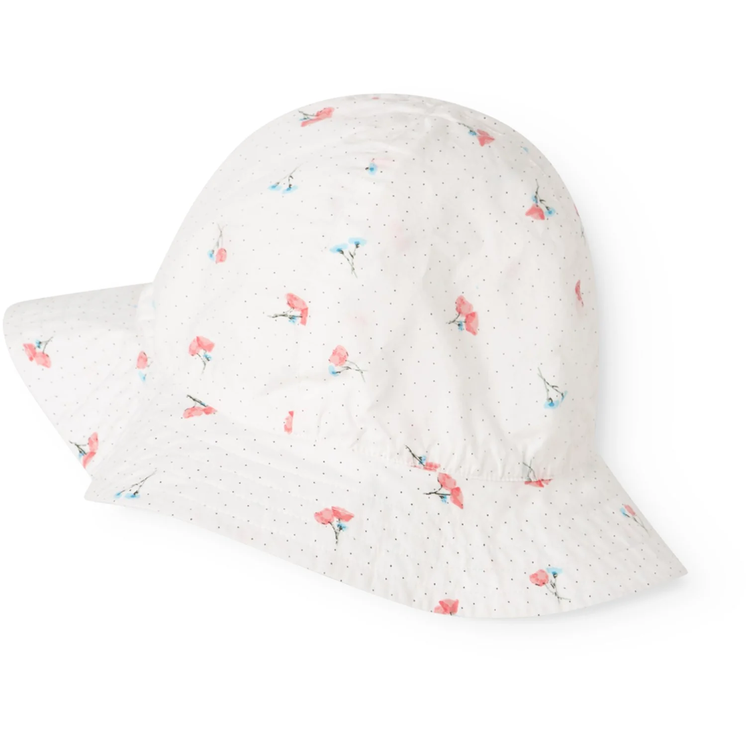 MarMar Poplin Poppy Alba Baby Long Sun Hat