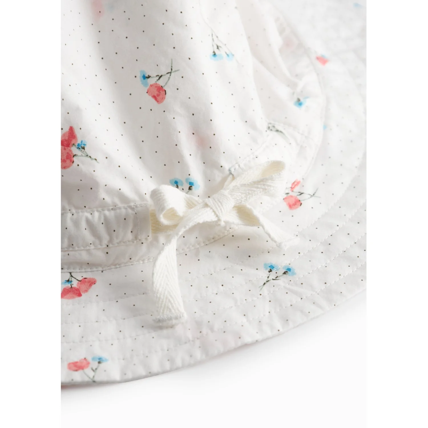 MarMar Poplin Poppy Alba Baby Long Sun Hat - Image 5