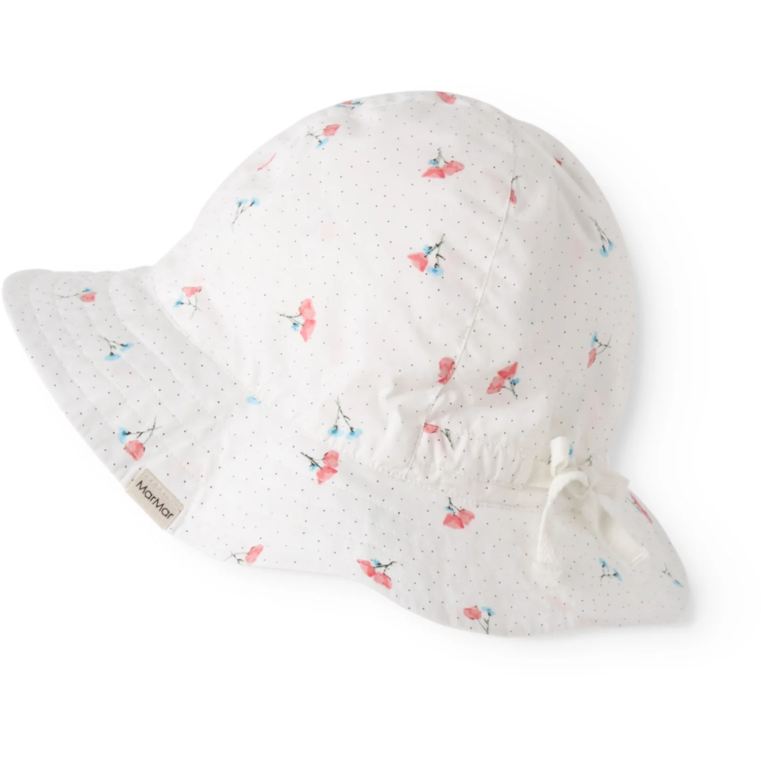 MarMar Poplin Poppy Alba Baby Long Sun Hat - Image 6