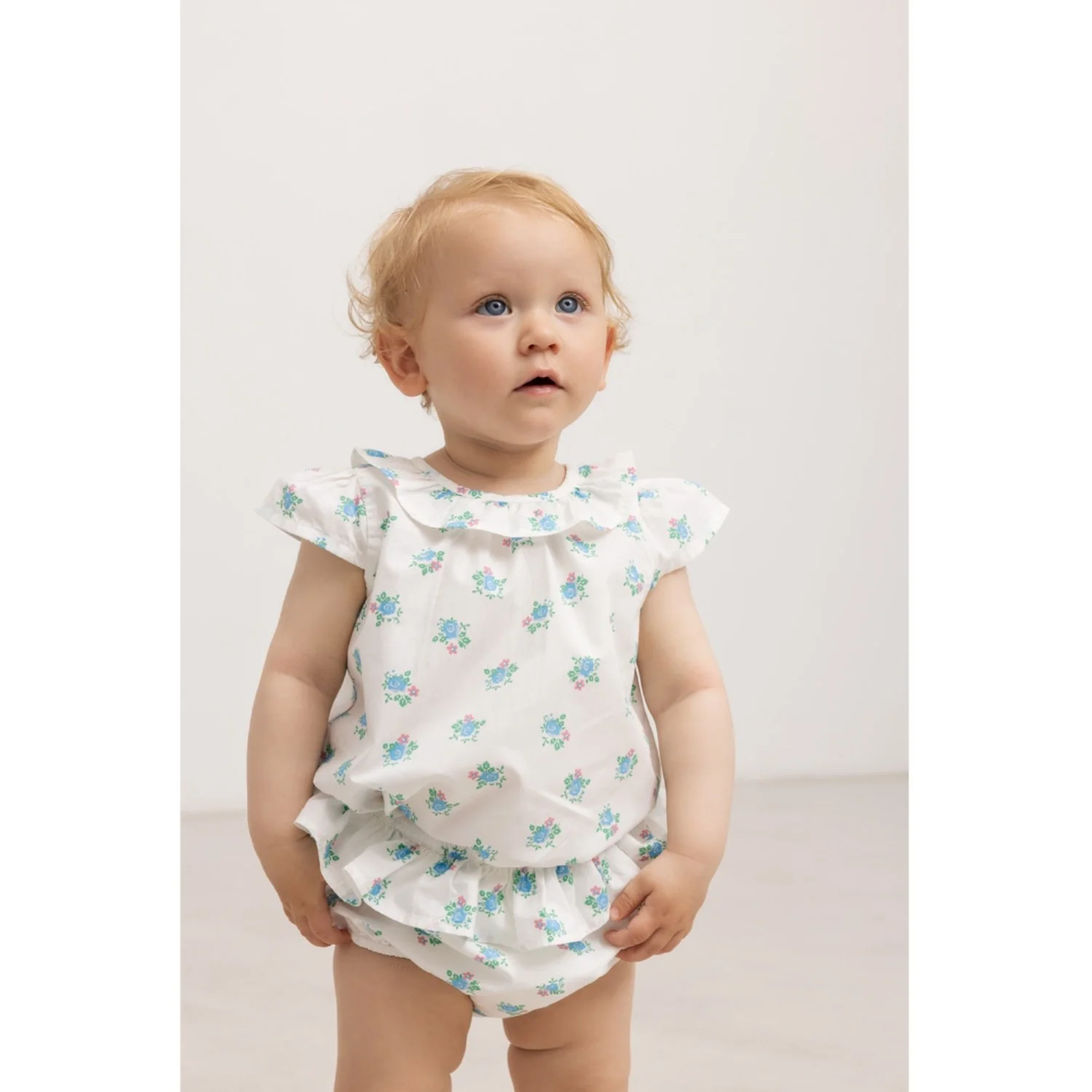 MarMar Poplin Summer Bouquet Talsa SS Top - Image 2
