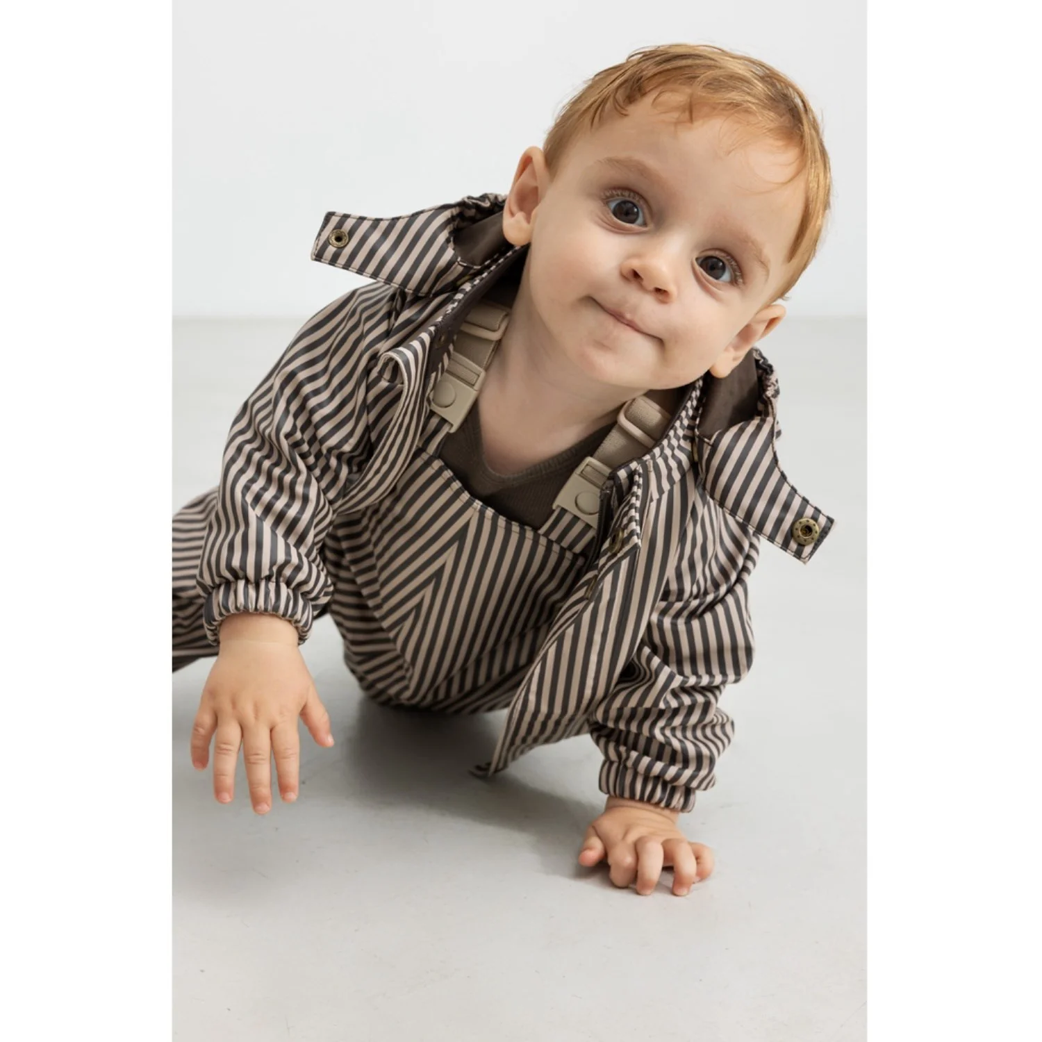 MarMar Rainwear Brown Stripe Oddy Set - Image 5