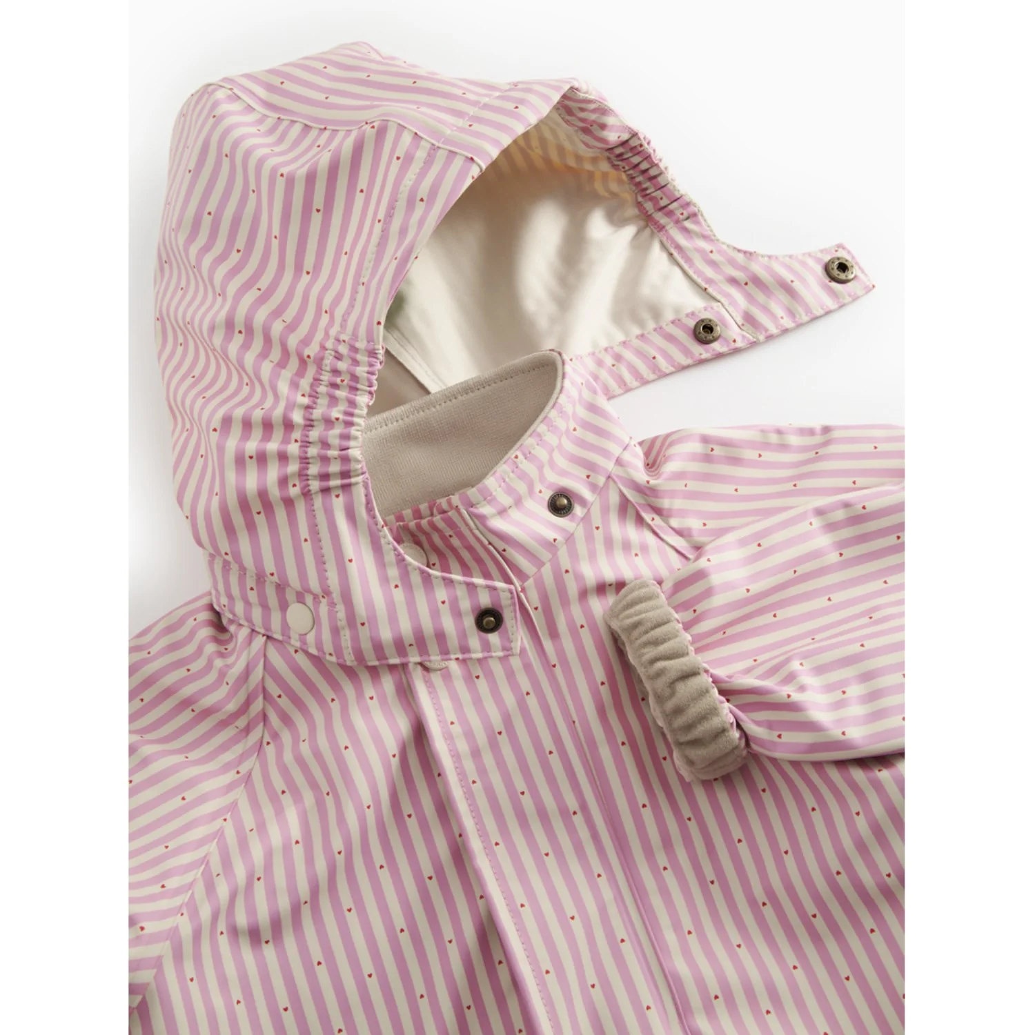 MarMar Rainwear Pink Stripe Oddy Set - Image 2