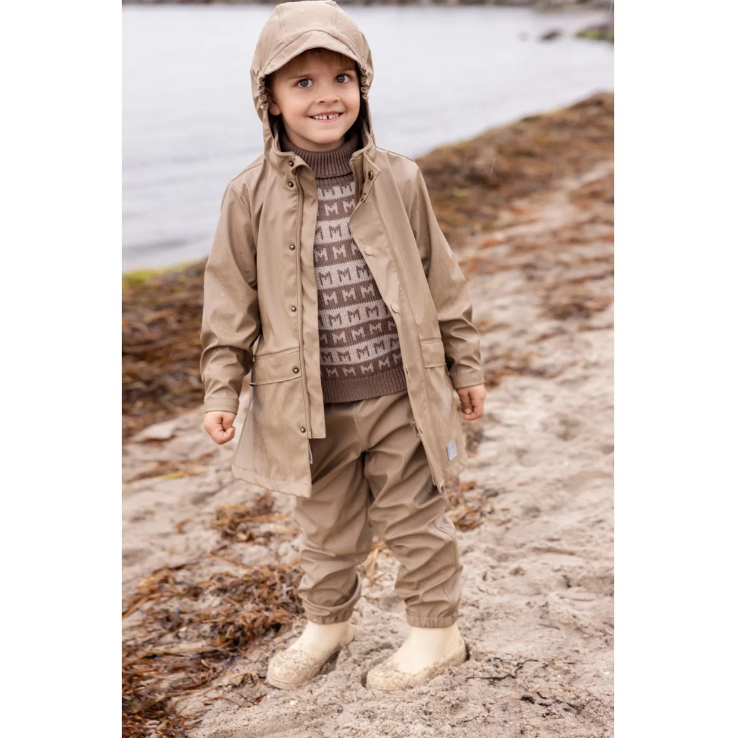 MarMar Rainwear Sepia Brown October Jacket - Image 2