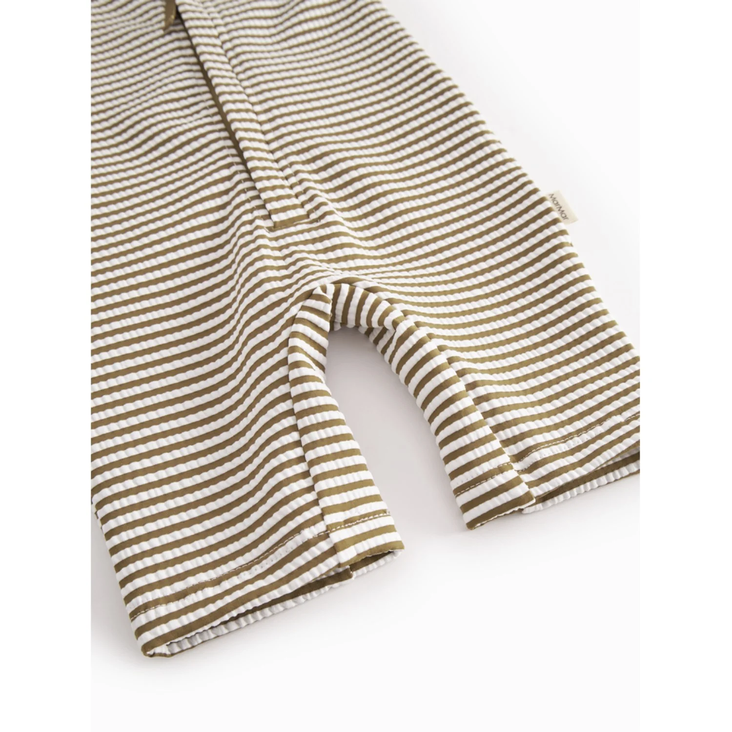 MarMar Seersucker Swim Dark Bronze Stripe Swal Suit - Image 4