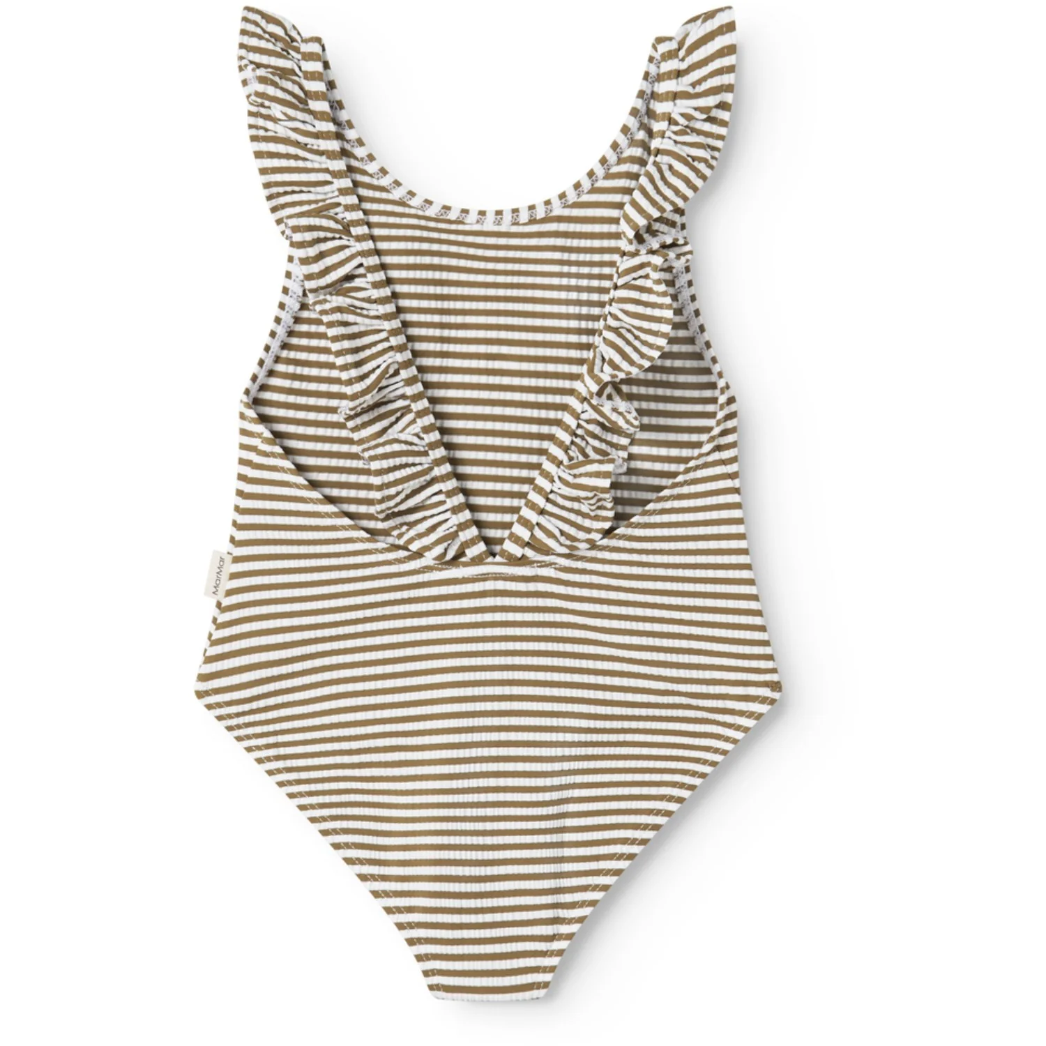 MarMar Seersucker Swim Dark Bronze Stripe Swilla Bathing Suit - Image 6