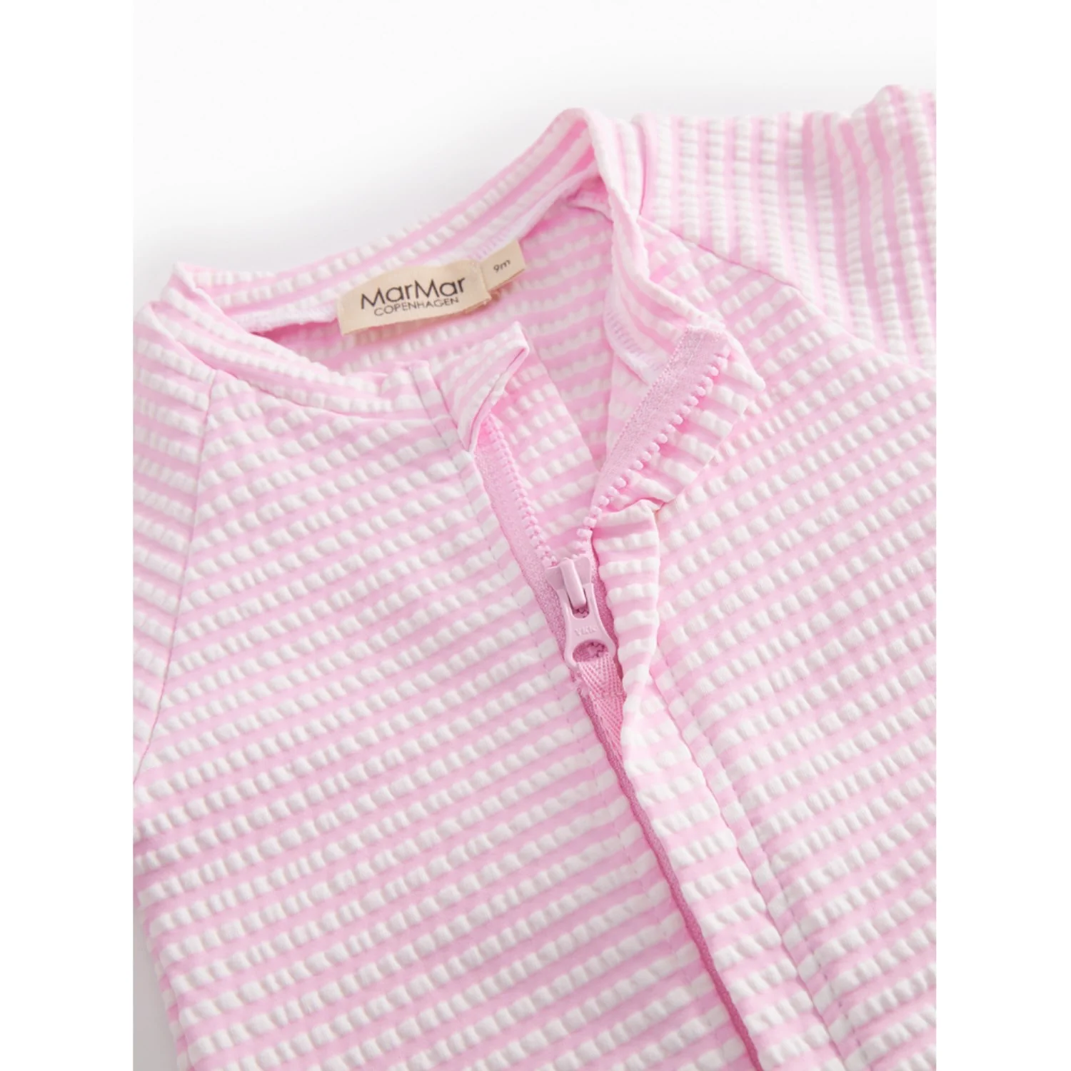 MarMar Seersucker Swim Pink Stripe Swal Suit - Image 2
