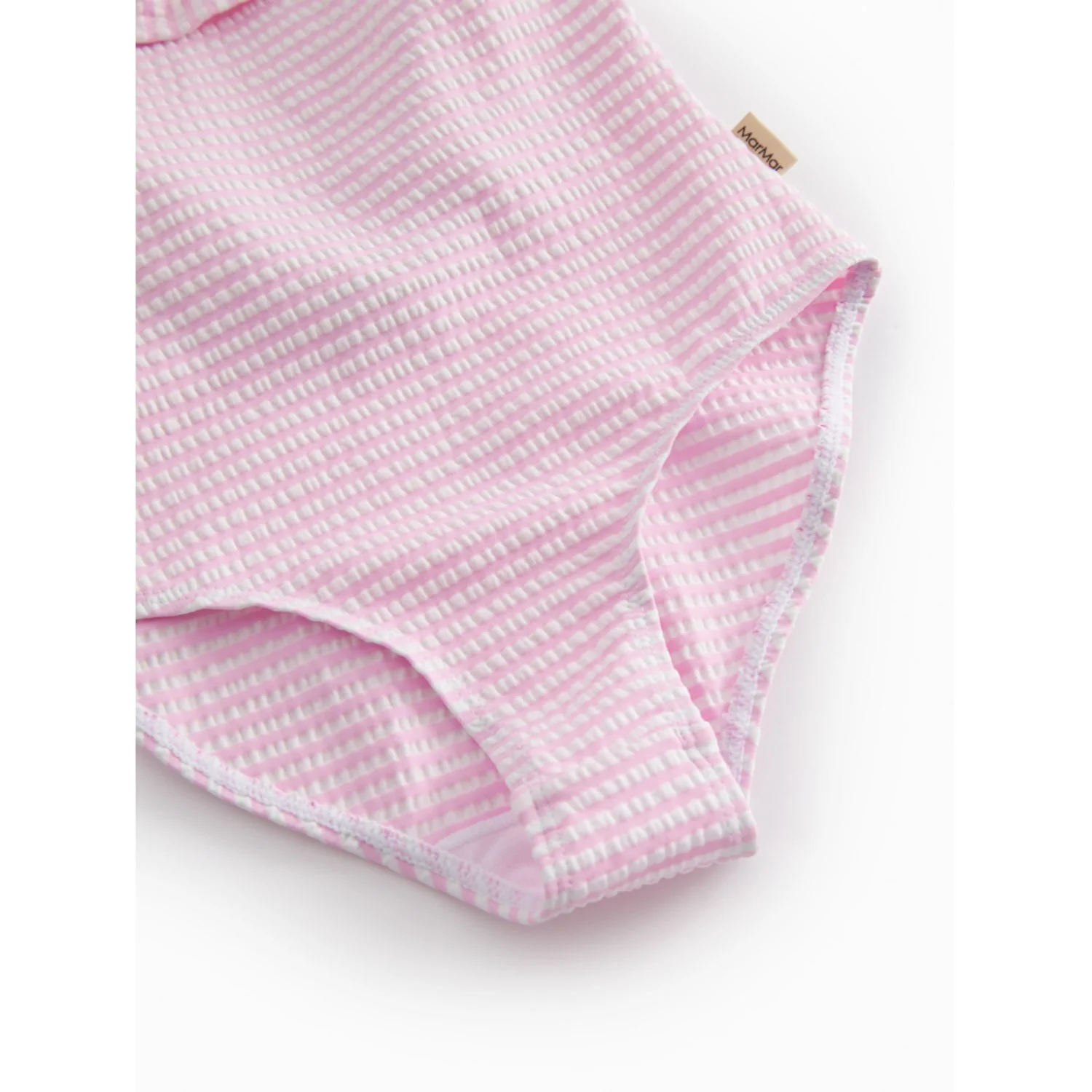 MarMar Seersucker Swim Pink Stripe Swilla Bathing Suit - Image 4