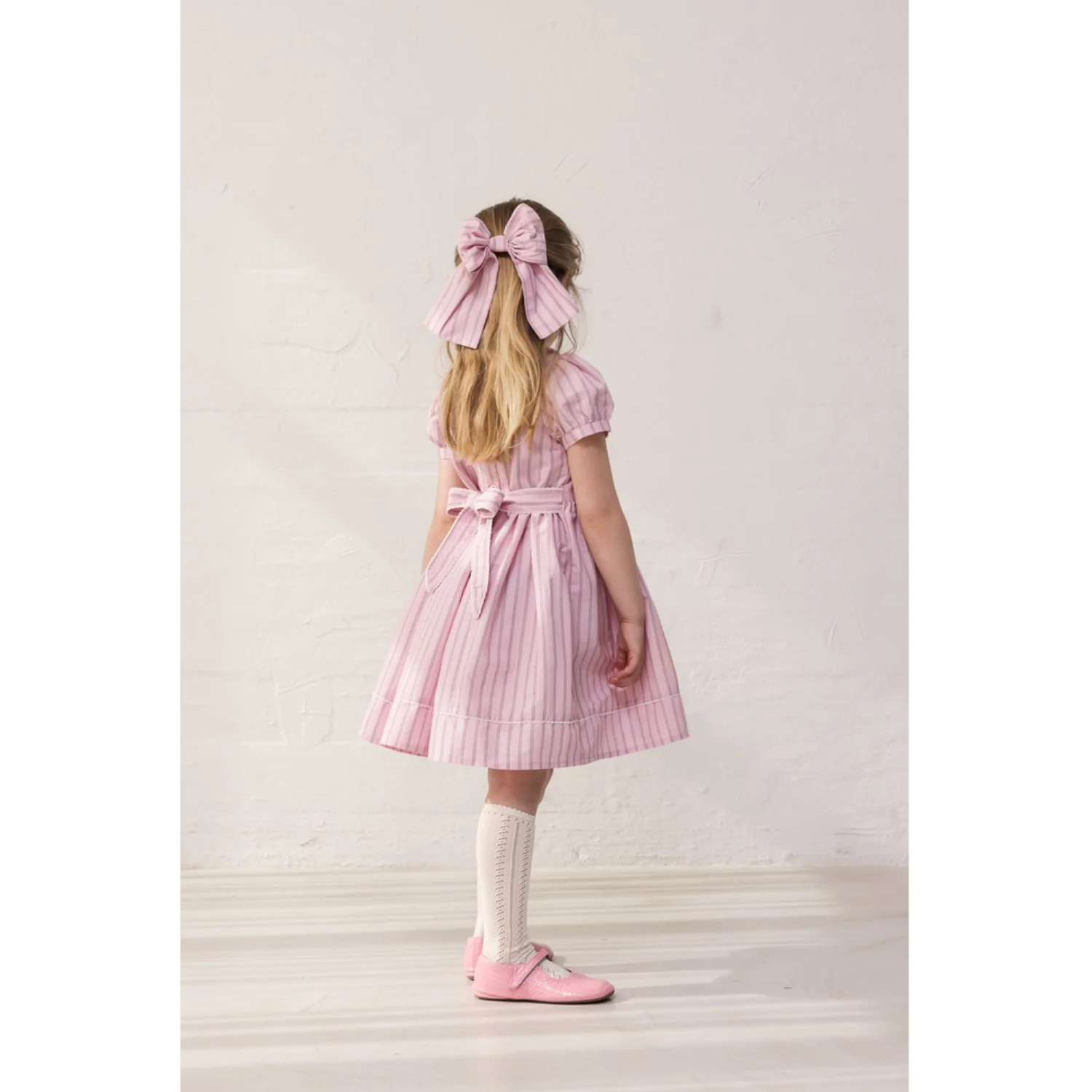MarMar Smooth Cotton Bonbon Pink Stripes Darcel Dress - Image 3