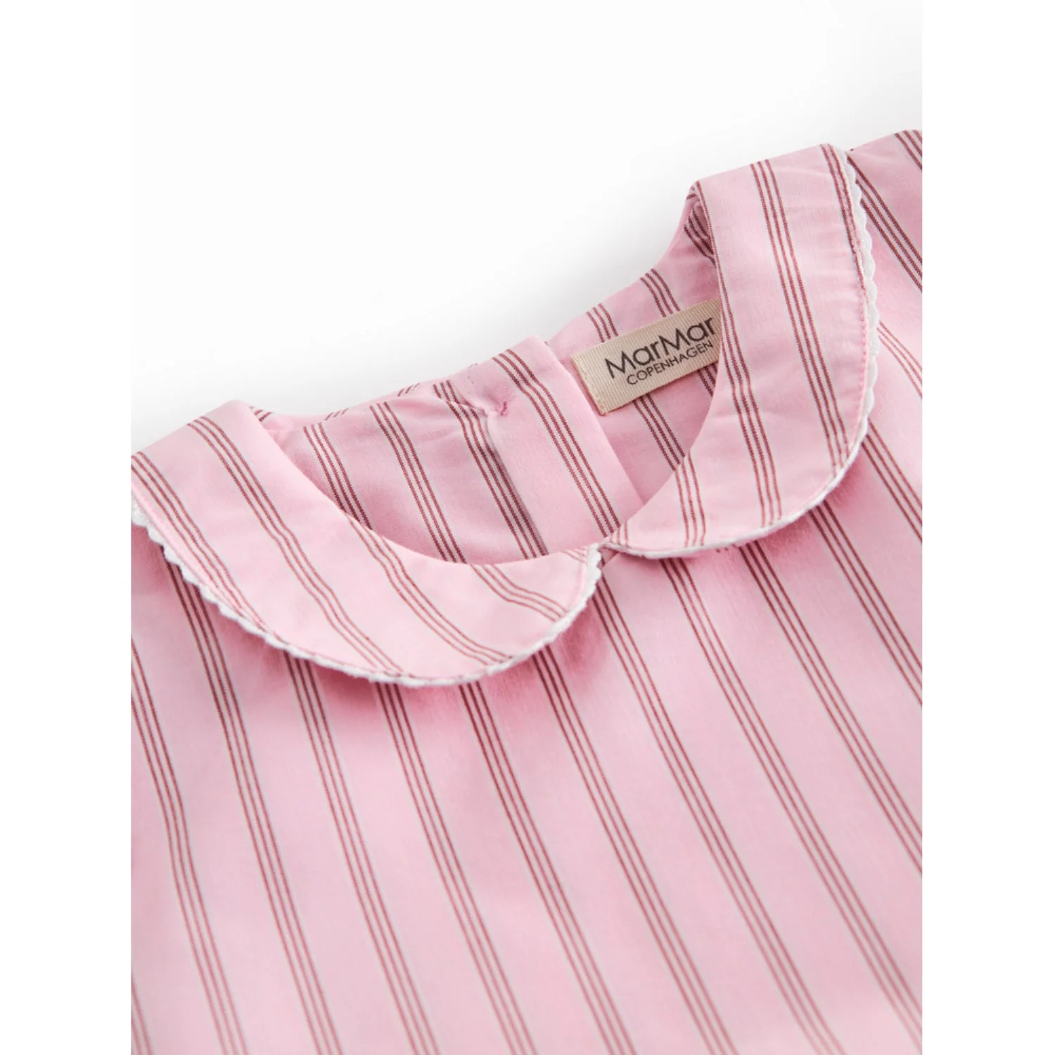 MarMar Smooth Cotton Bonbon Pink Stripes Darcel Dress - Image 4
